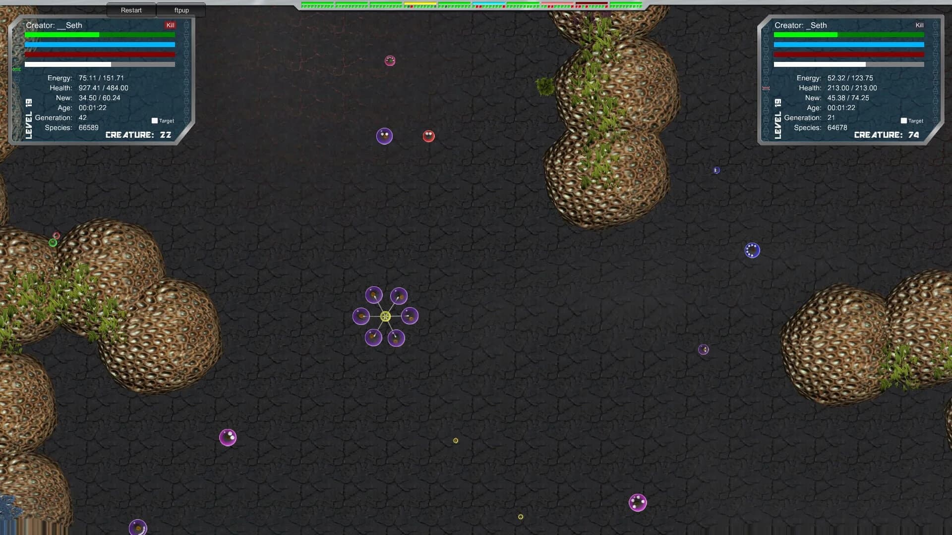 Evolution screenshot 1