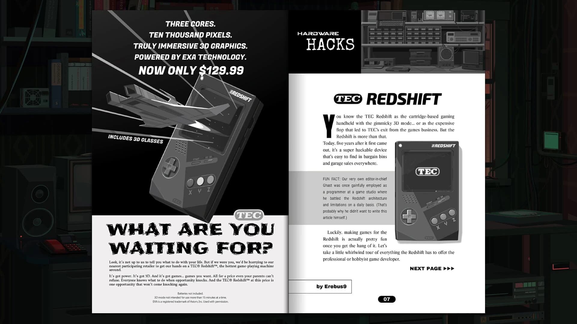 Exapunks: TEC Redshift Player screenshot 2