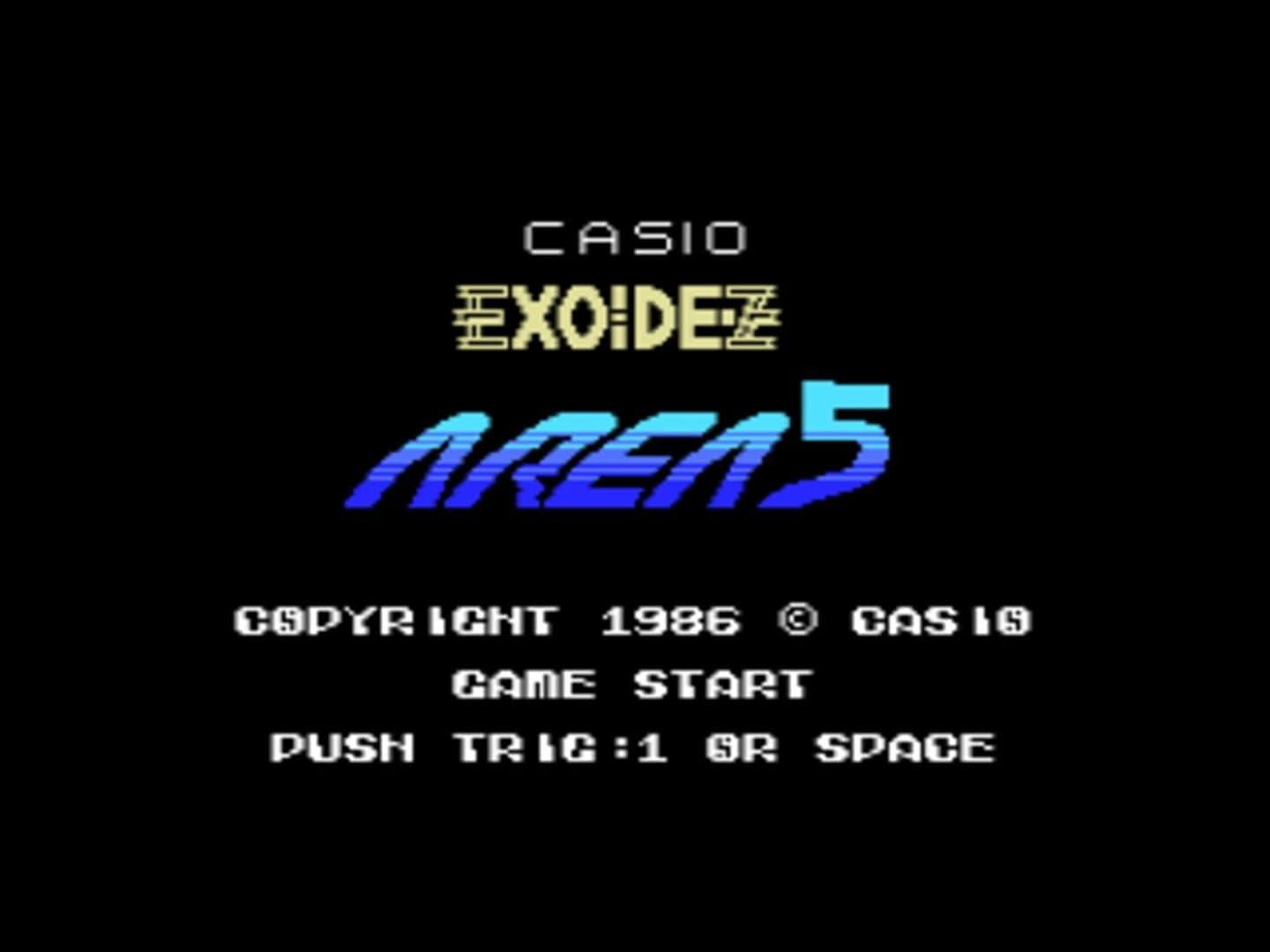 Exoide-Z Area 5 screenshot 1