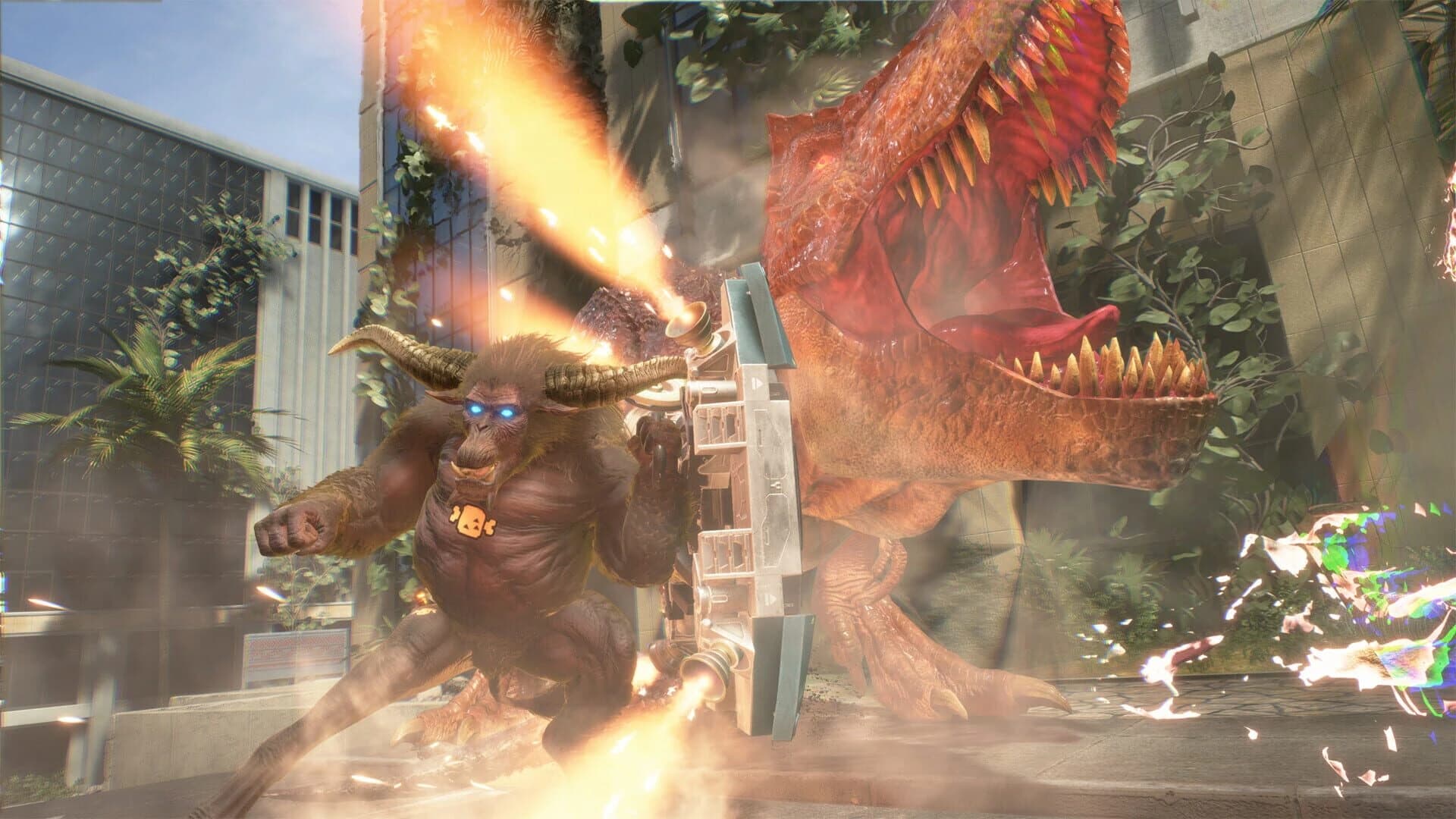Exoprimal: Roadblock Monster Hunter Set screenshot 1