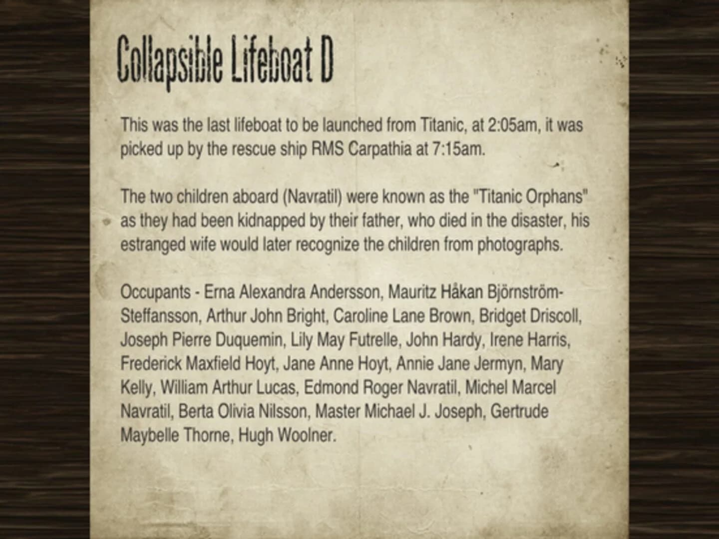 Explore Titanic screenshot 4