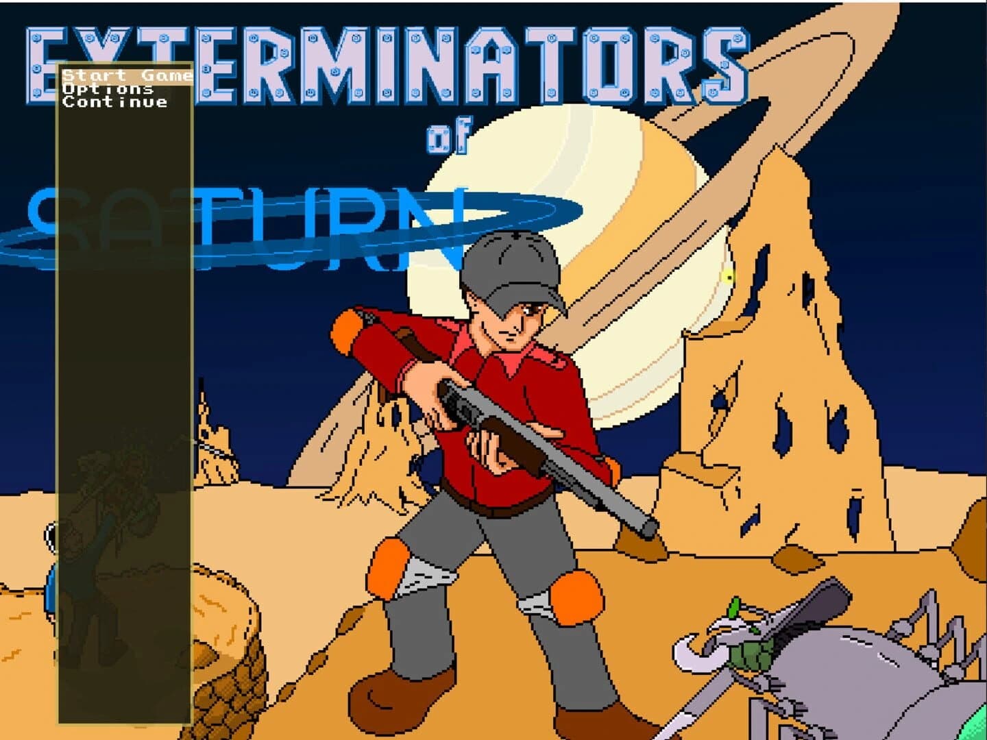 Exterminators of Saturn screenshot 5