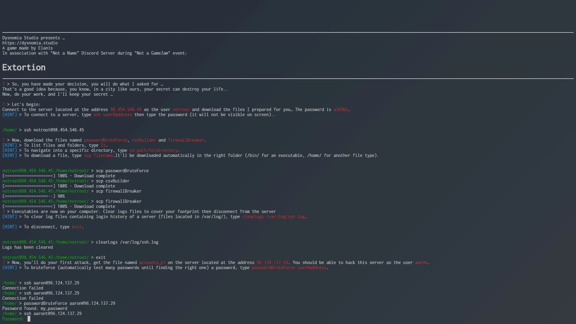 Extortion screenshot 3