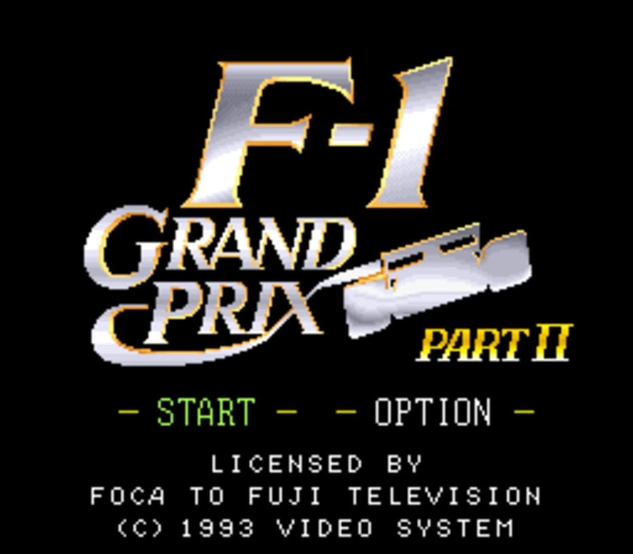 F-1 Grand Prix Part II screenshot 1