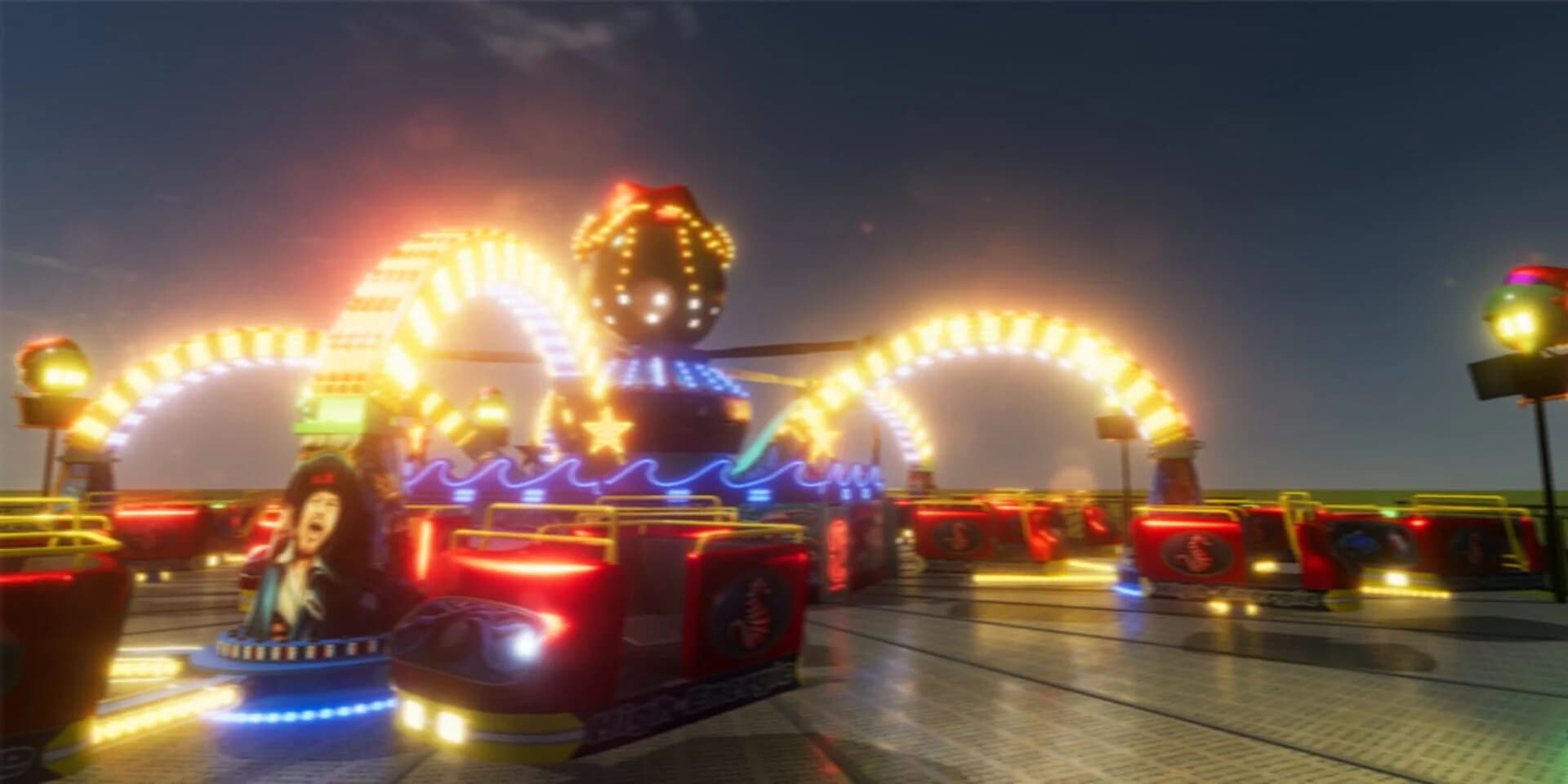 Fairground Power Polyp Simulator screenshot 3