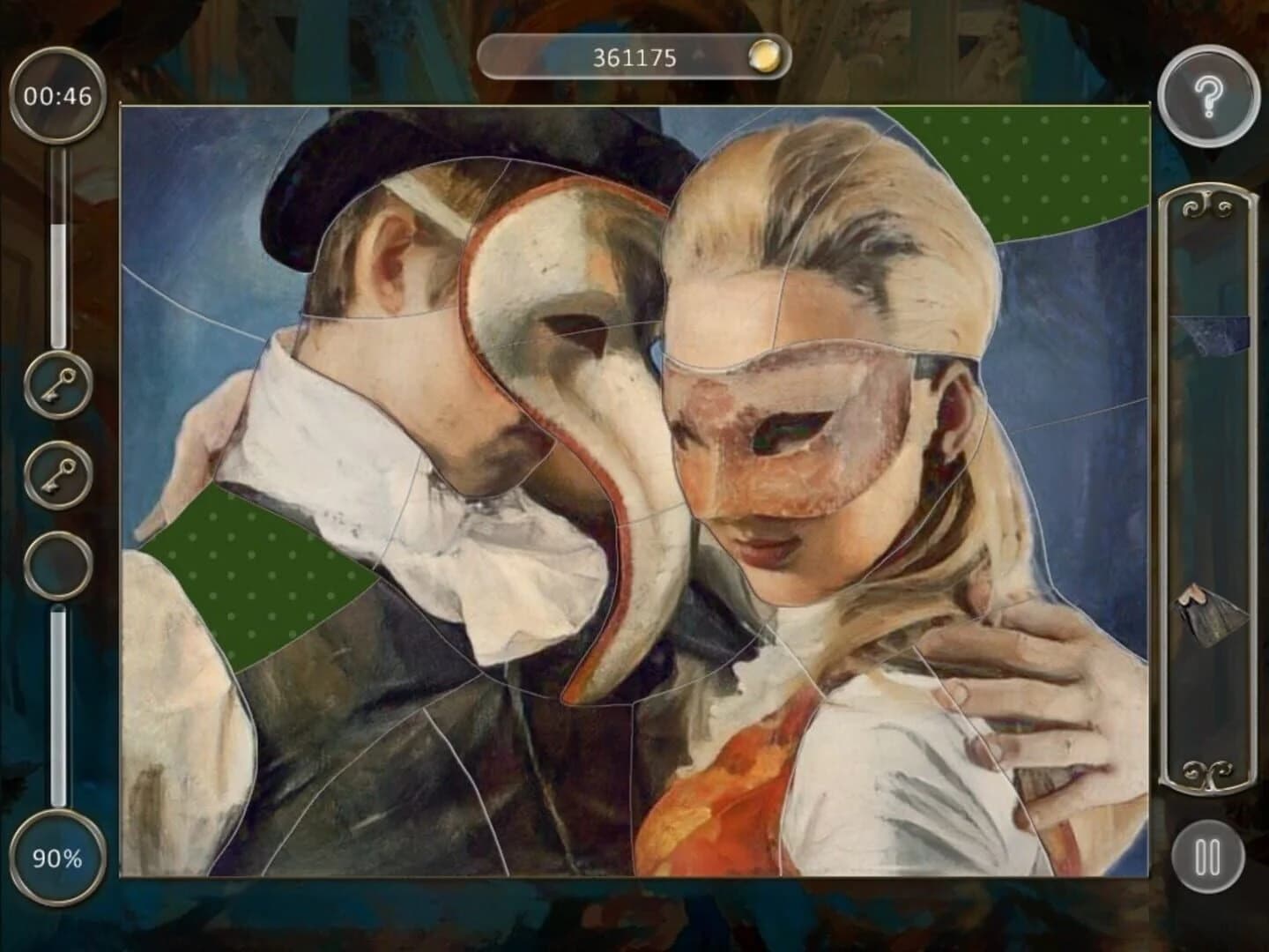 Fairytale Mosaics: Beauty and the Beast 2 screenshot 1