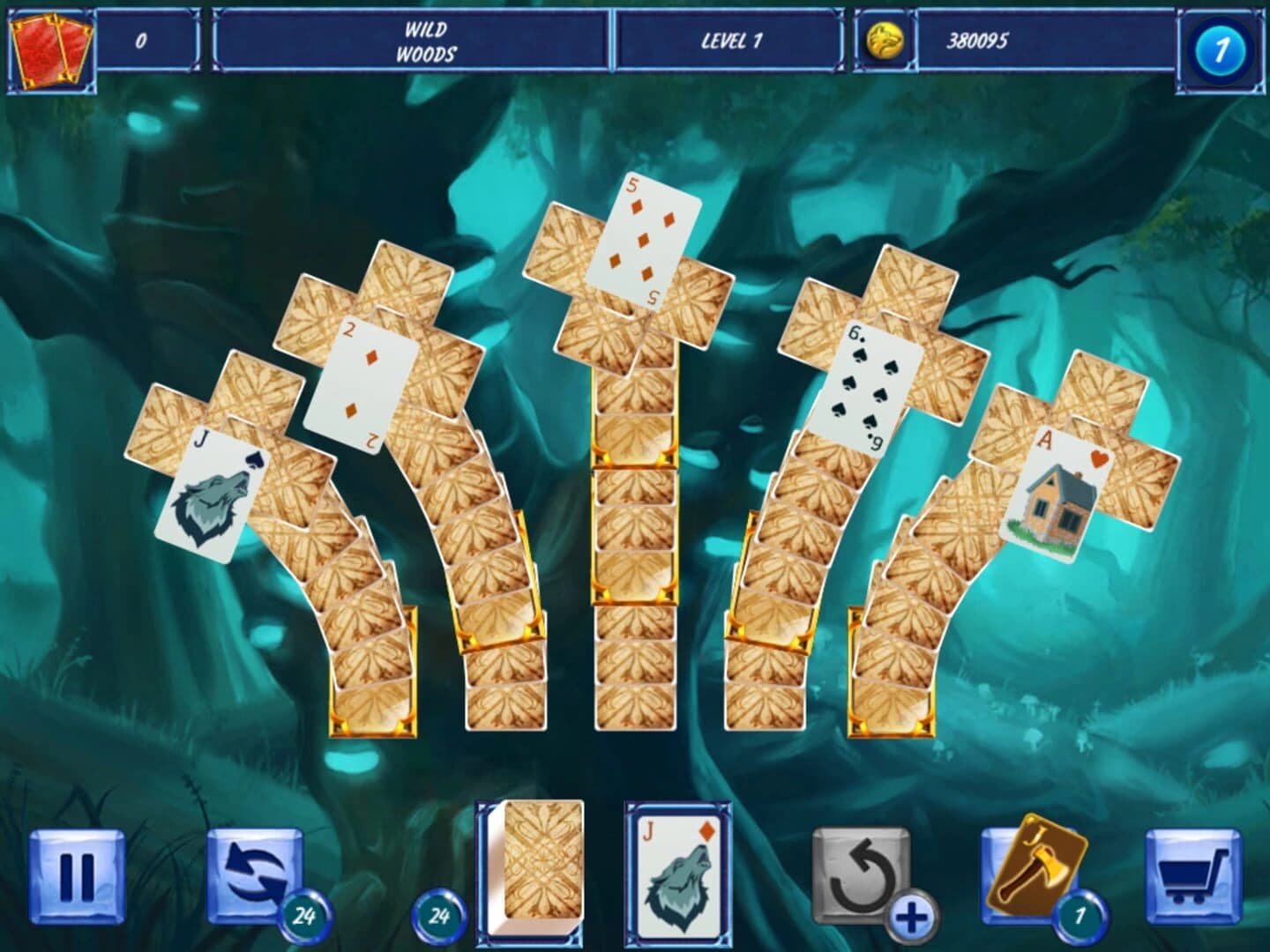 Fairytale Solitaire: Red Riding Hood screenshot 4