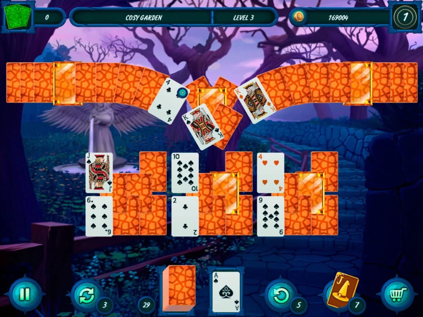Fairytale Solitaire: Witch Charms screenshot 2