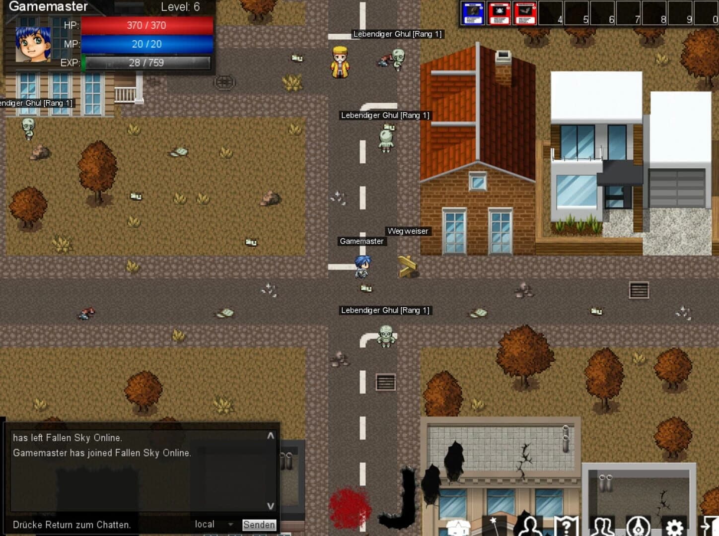 Fallen Sky Online screenshot 5