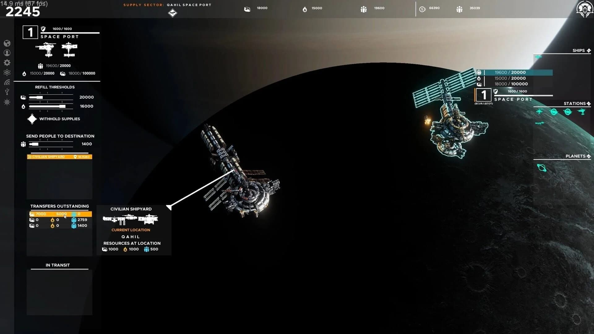 Falling Frontier screenshot 1