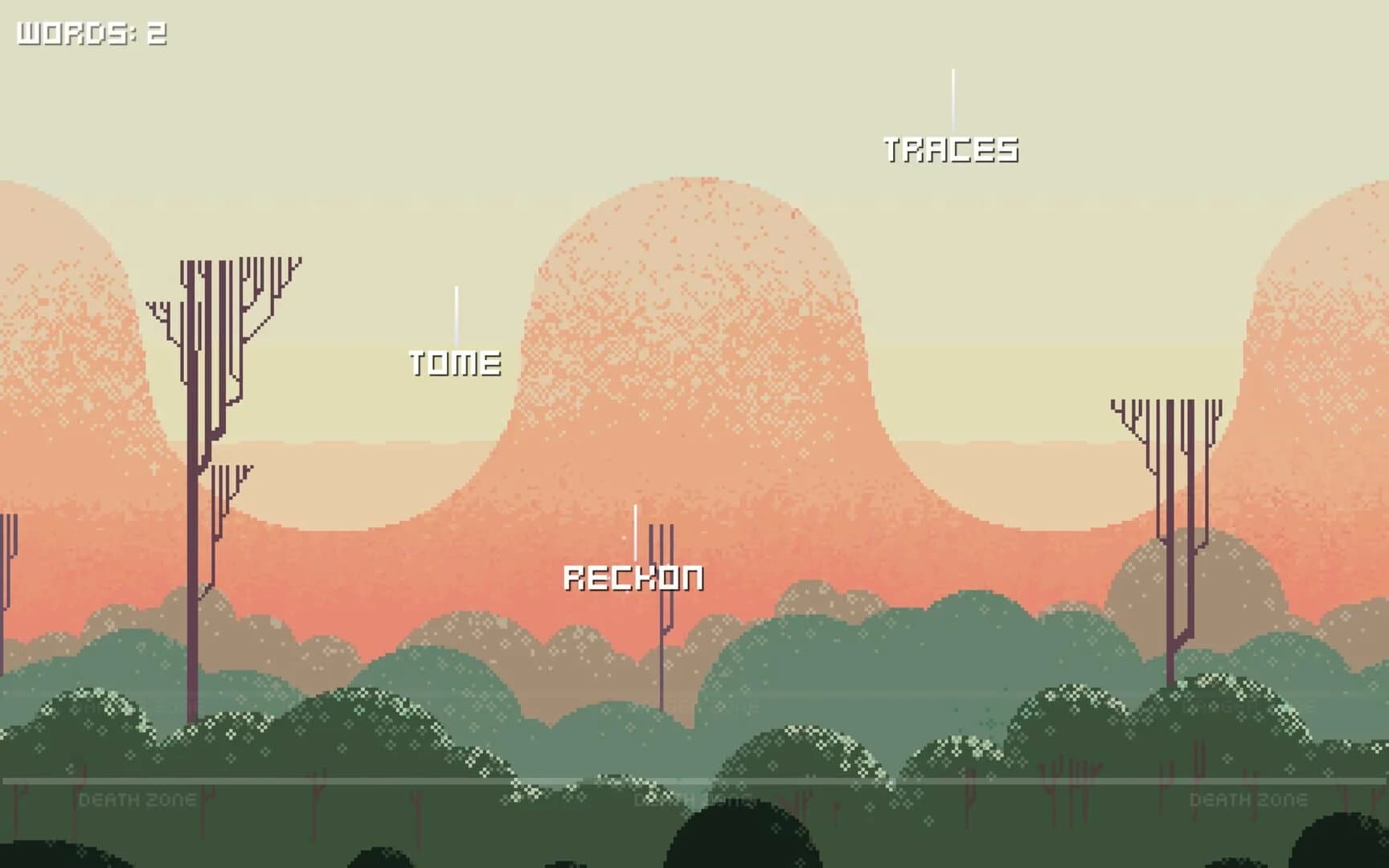Falling words screenshot 3