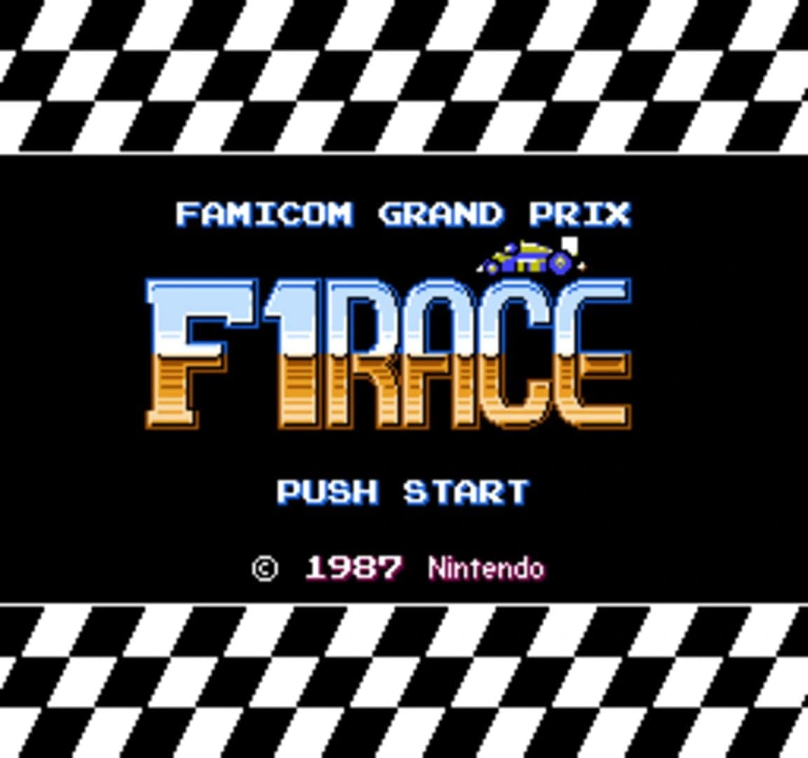 Famicom Grand Prix: F-1 Race screenshot 3