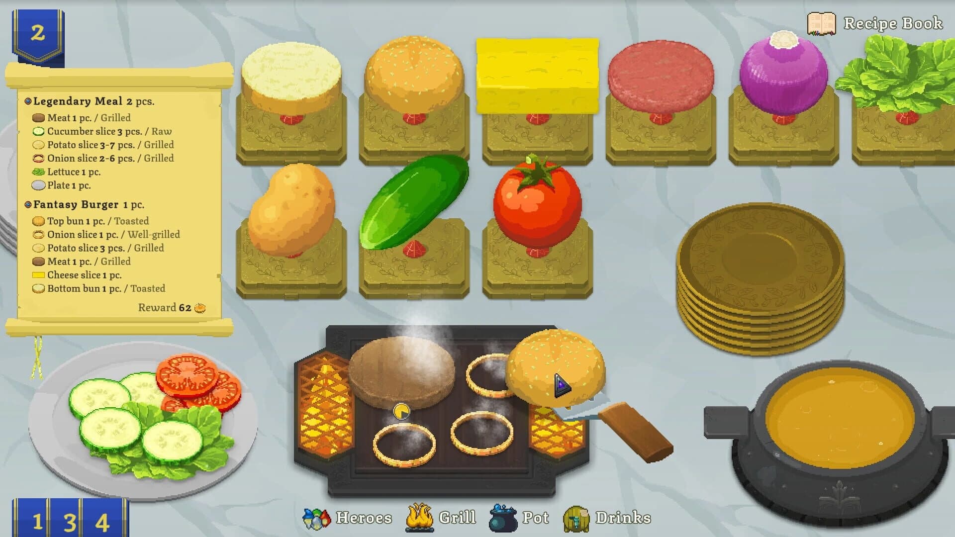 Fantasy Burger screenshot 2
