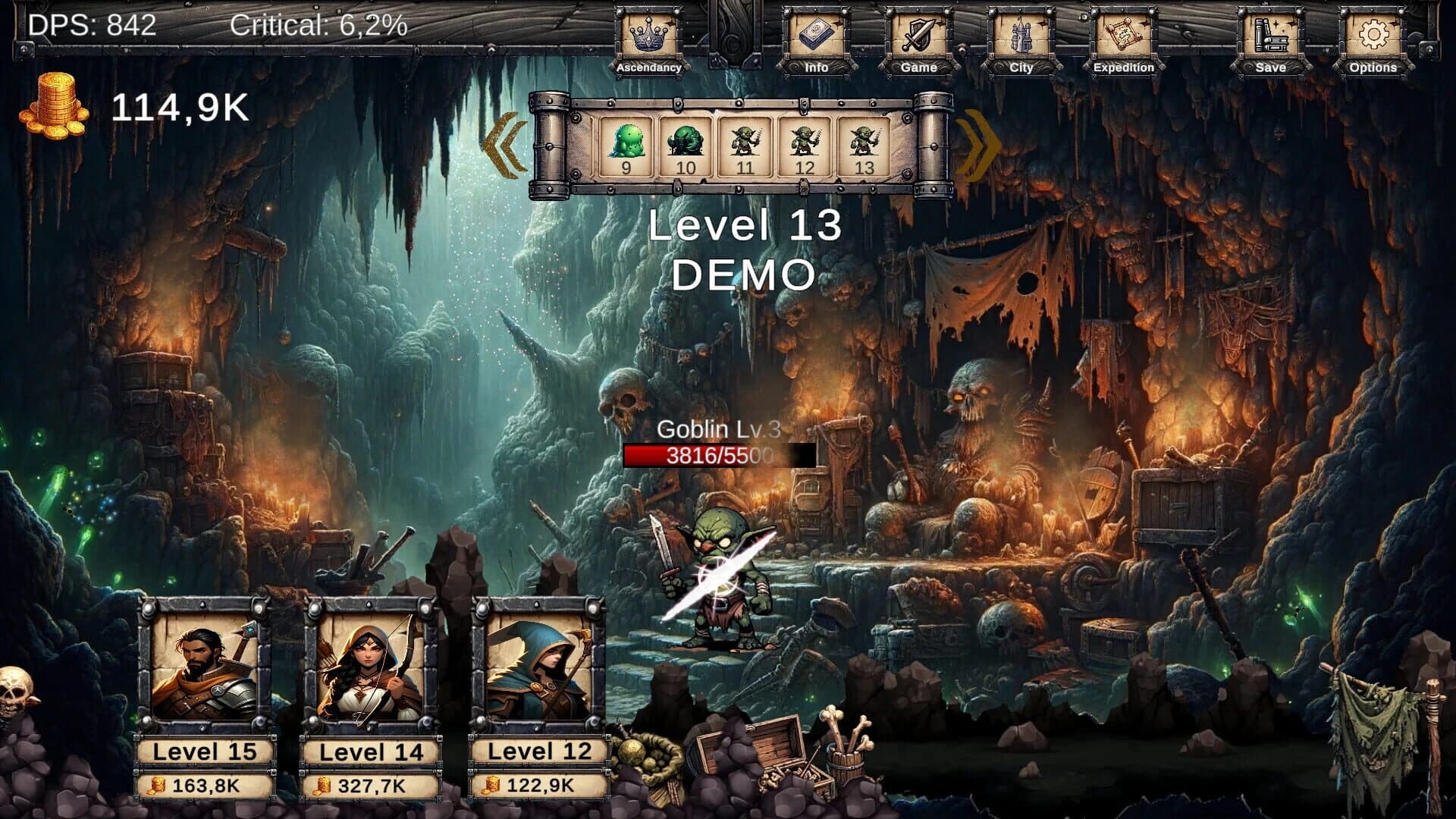 Fantasy Clicker screenshot 3