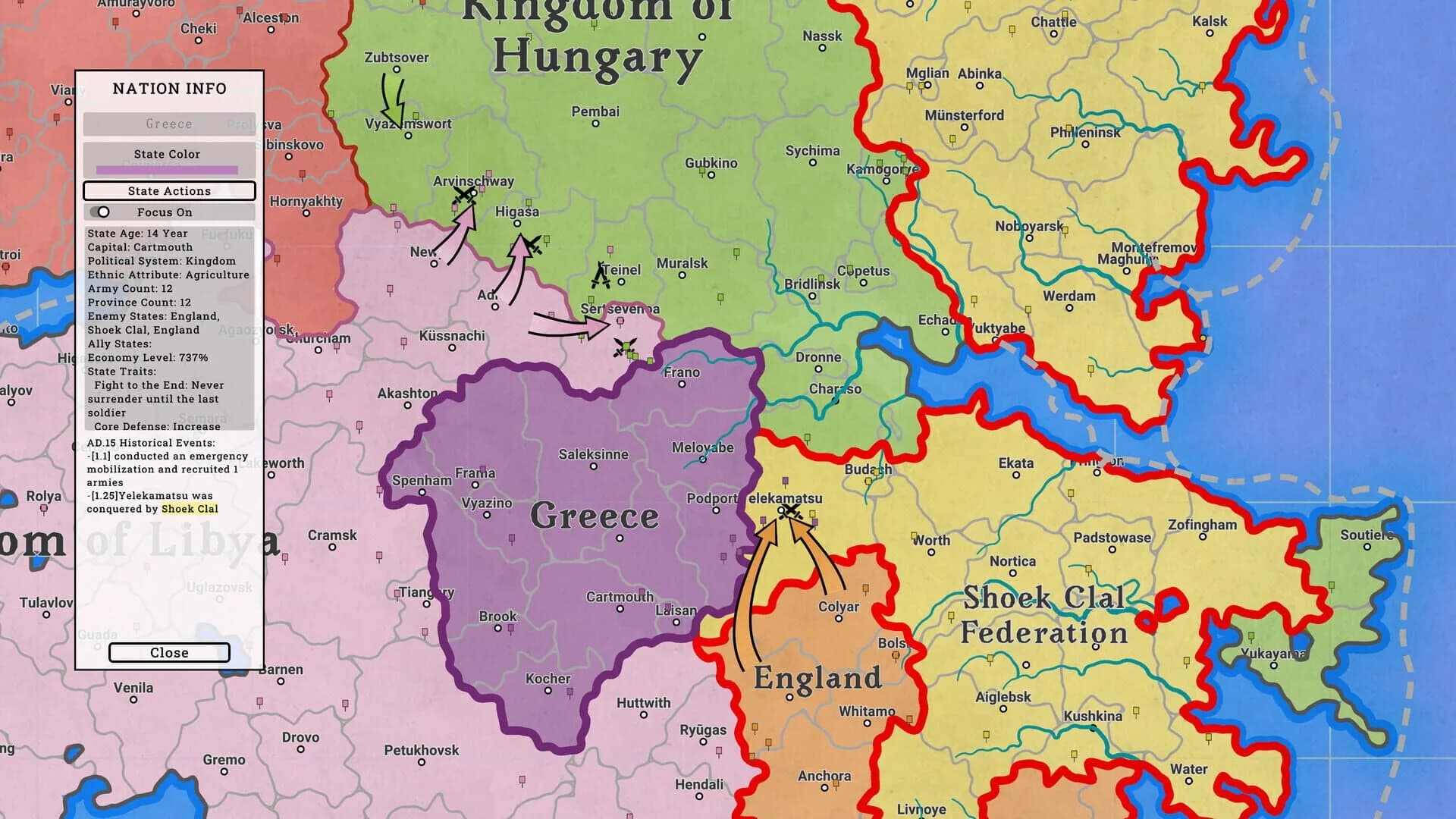 Fantasy Map Simulator screenshot 1