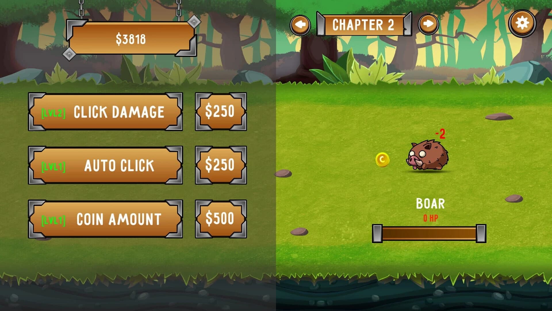 Fantasy Monster Clicker screenshot 1