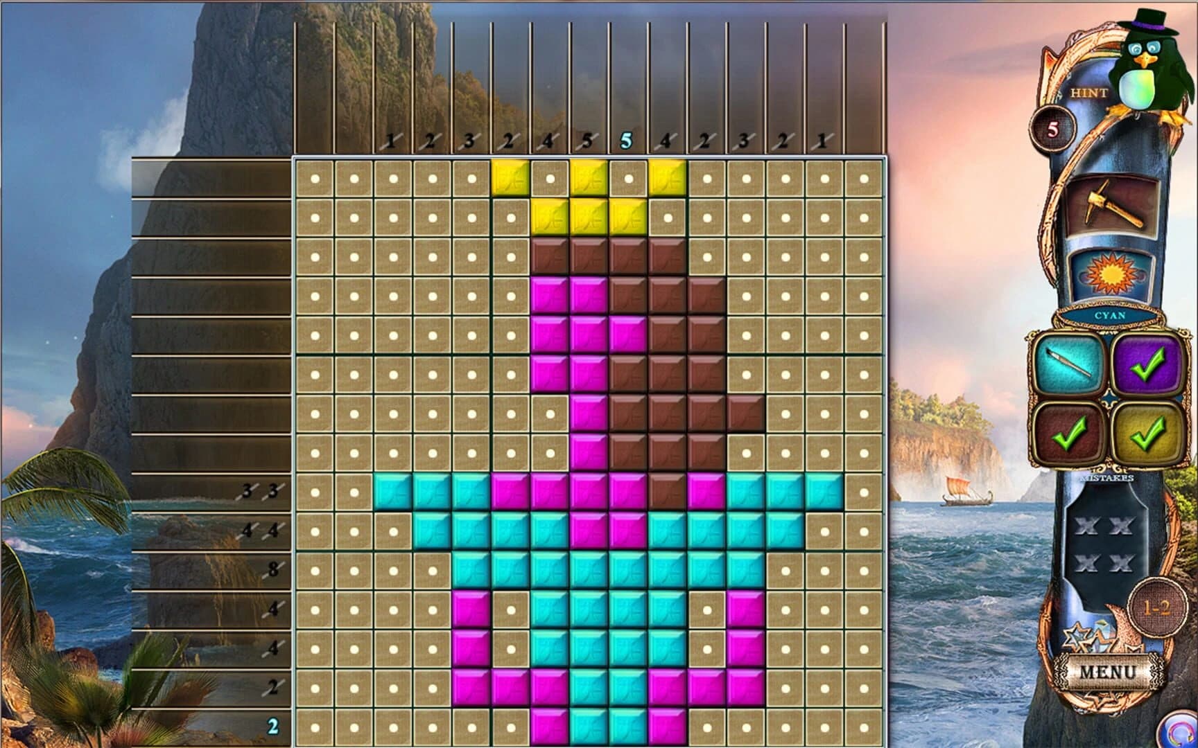 Fantasy Mosaics 15: Ancient Land screenshot 3
