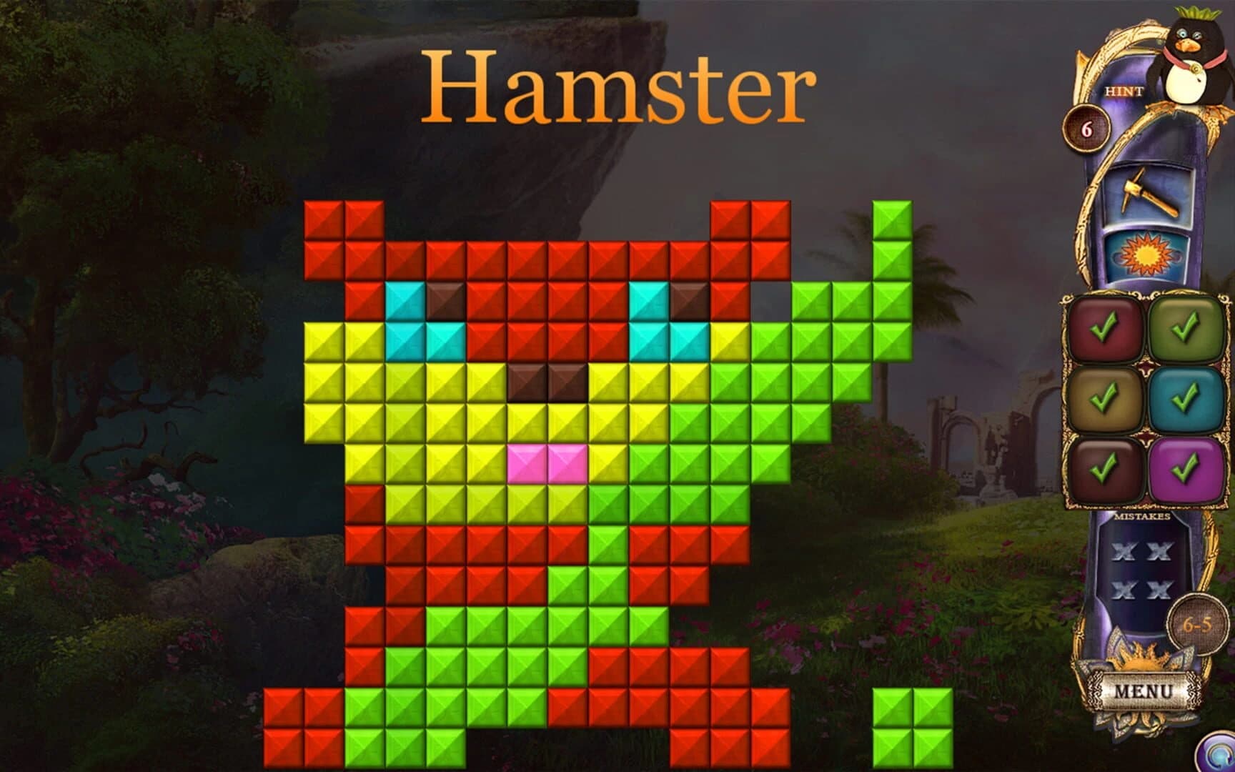Fantasy Mosaics 17: New Palette screenshot 2