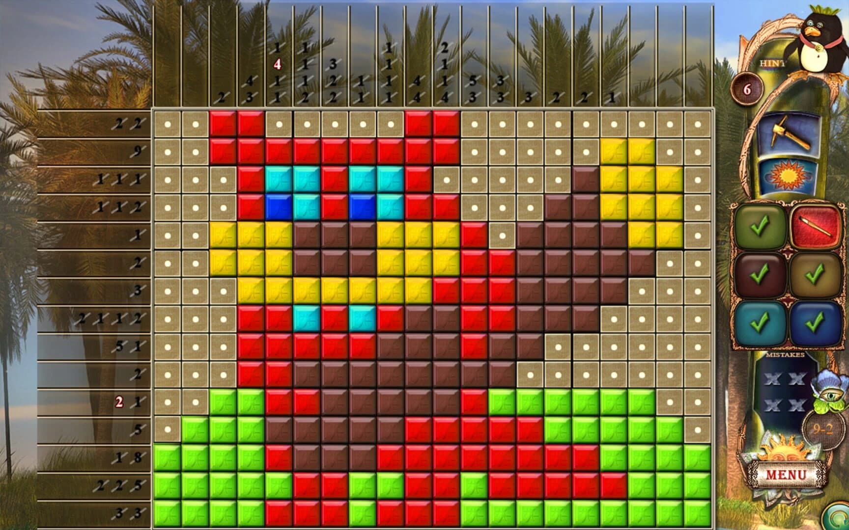 Fantasy Mosaics 18: Explore New Colors screenshot 1