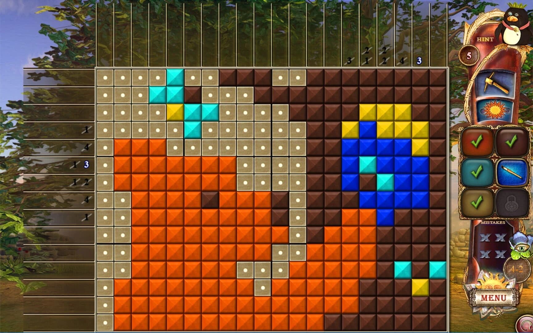 Fantasy Mosaics 19: Edge of the World screenshot 5