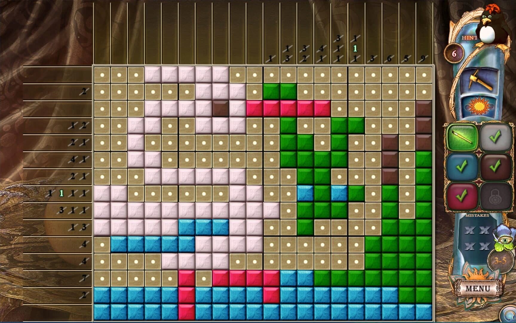 Fantasy Mosaics 22: Summer Vacation screenshot 3