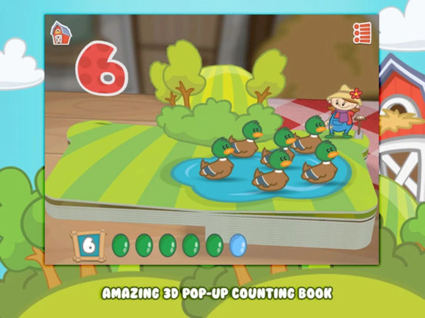 Farm 123 - Learn to count screenshot 3