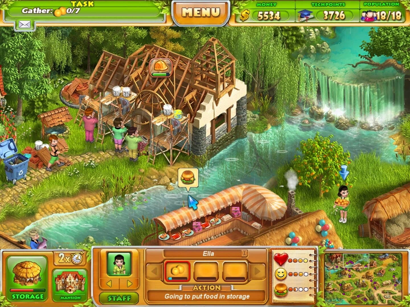 Farm Tribe 2 screenshot 1