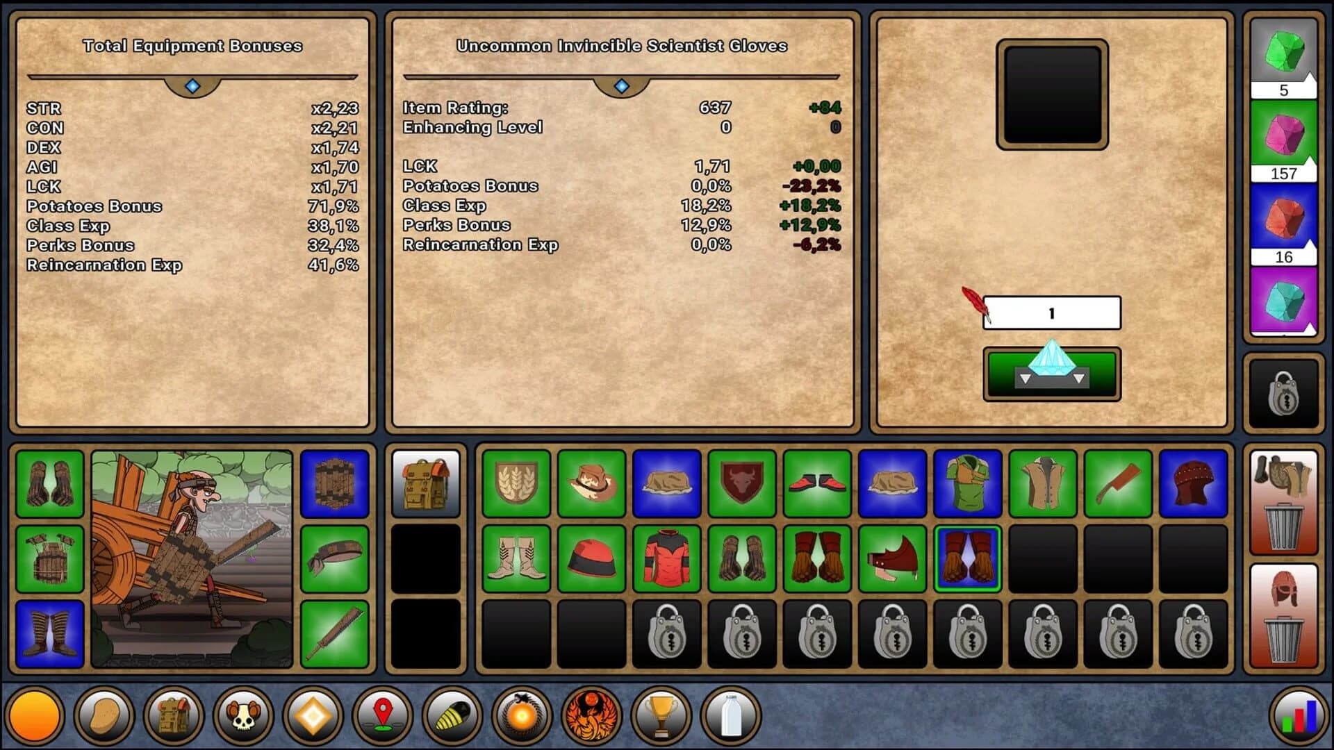 Farmer Against Potatoes Idle screenshot 3