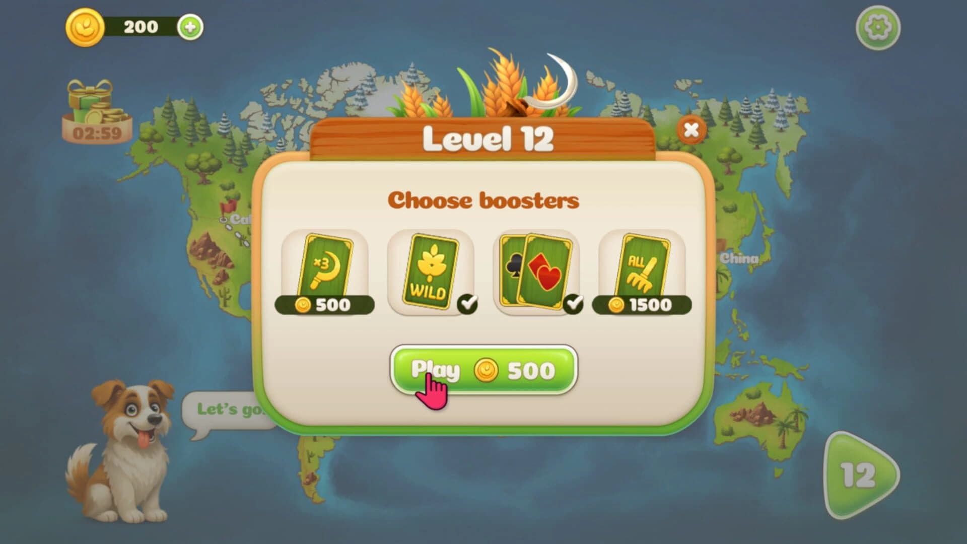 Farming TriPeaks Solitaire screenshot 4