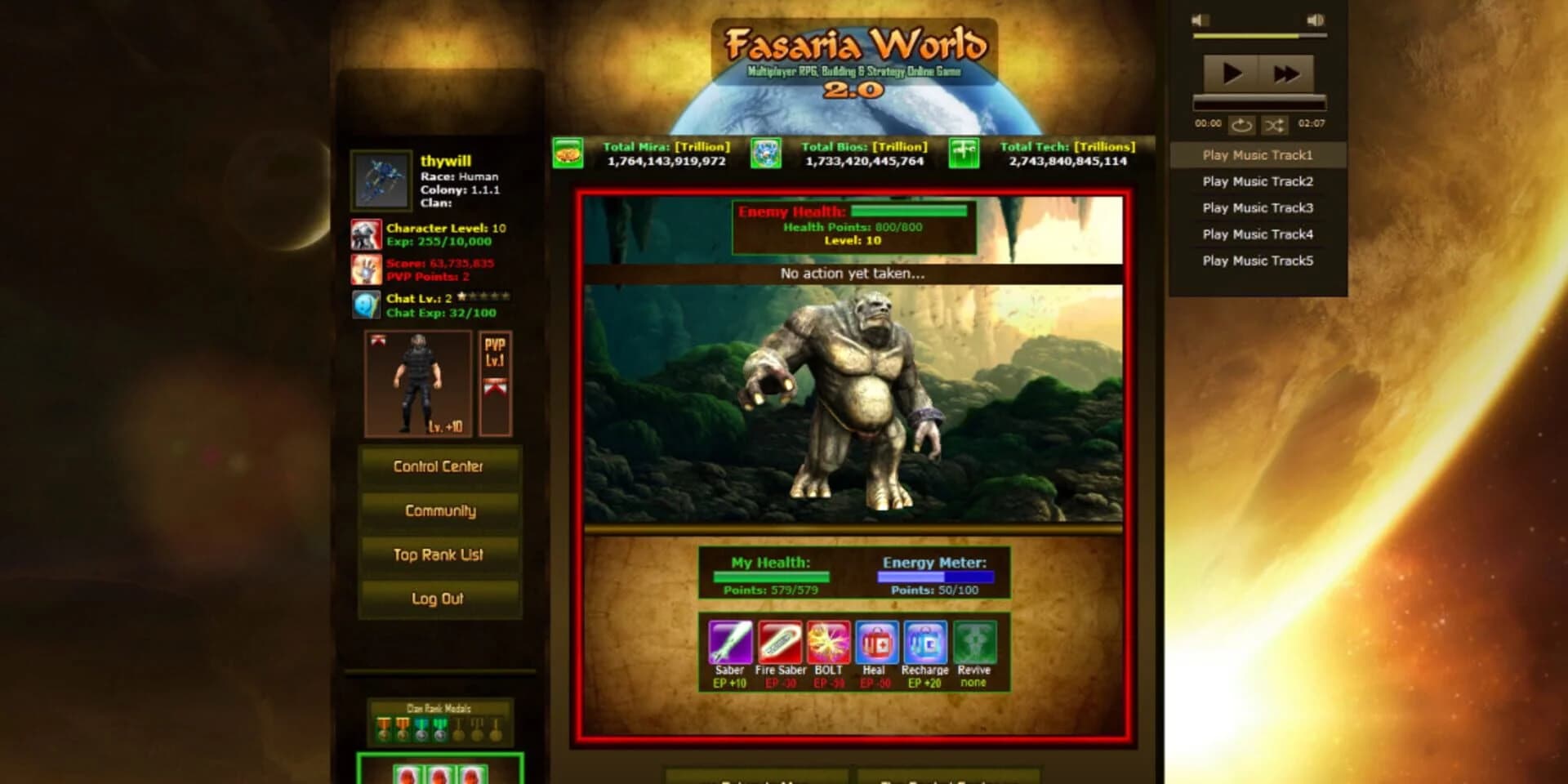 Fasaria World Online screenshot 5