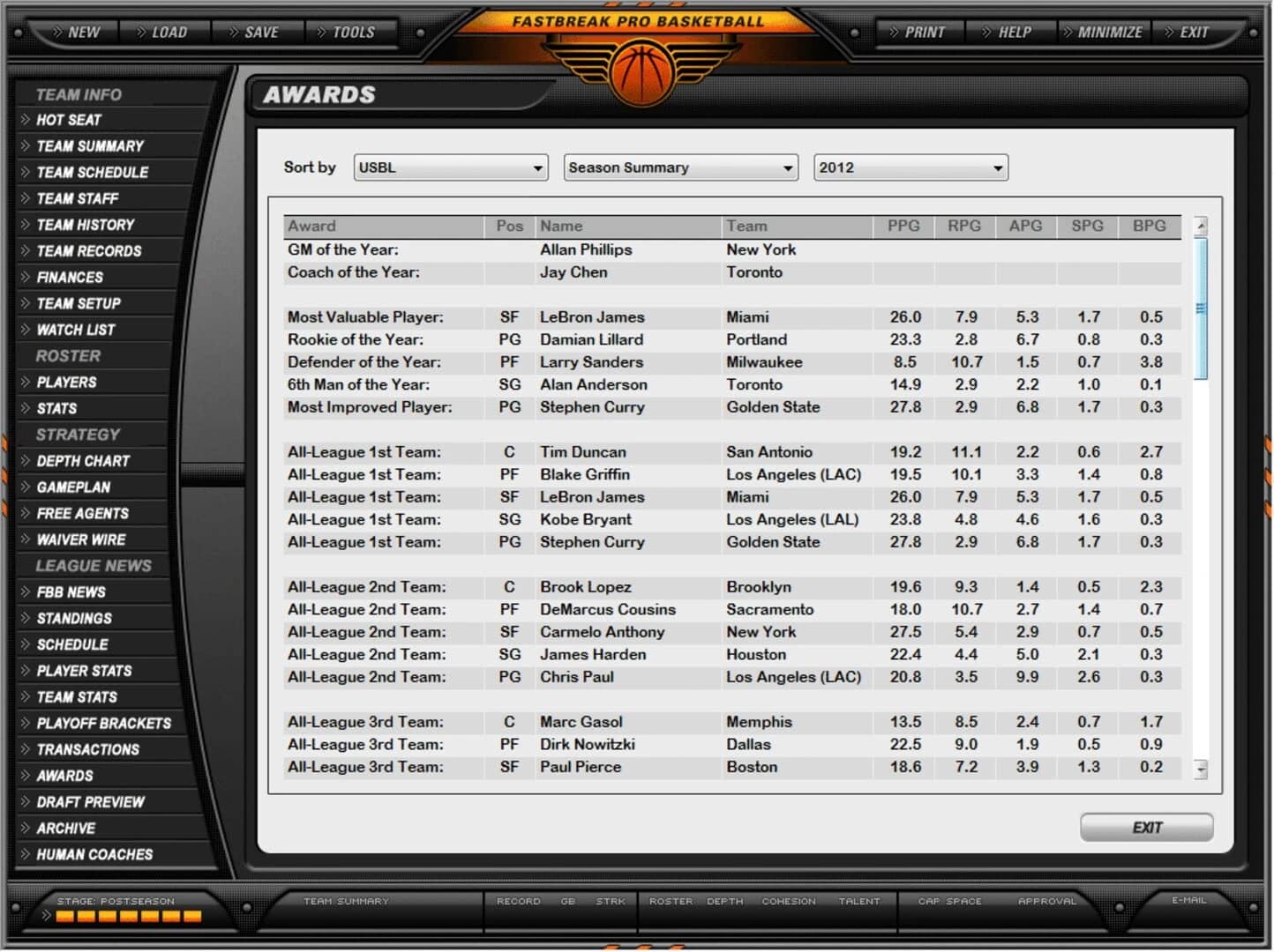 Fast Break Pro Basketball 3 screenshot 4