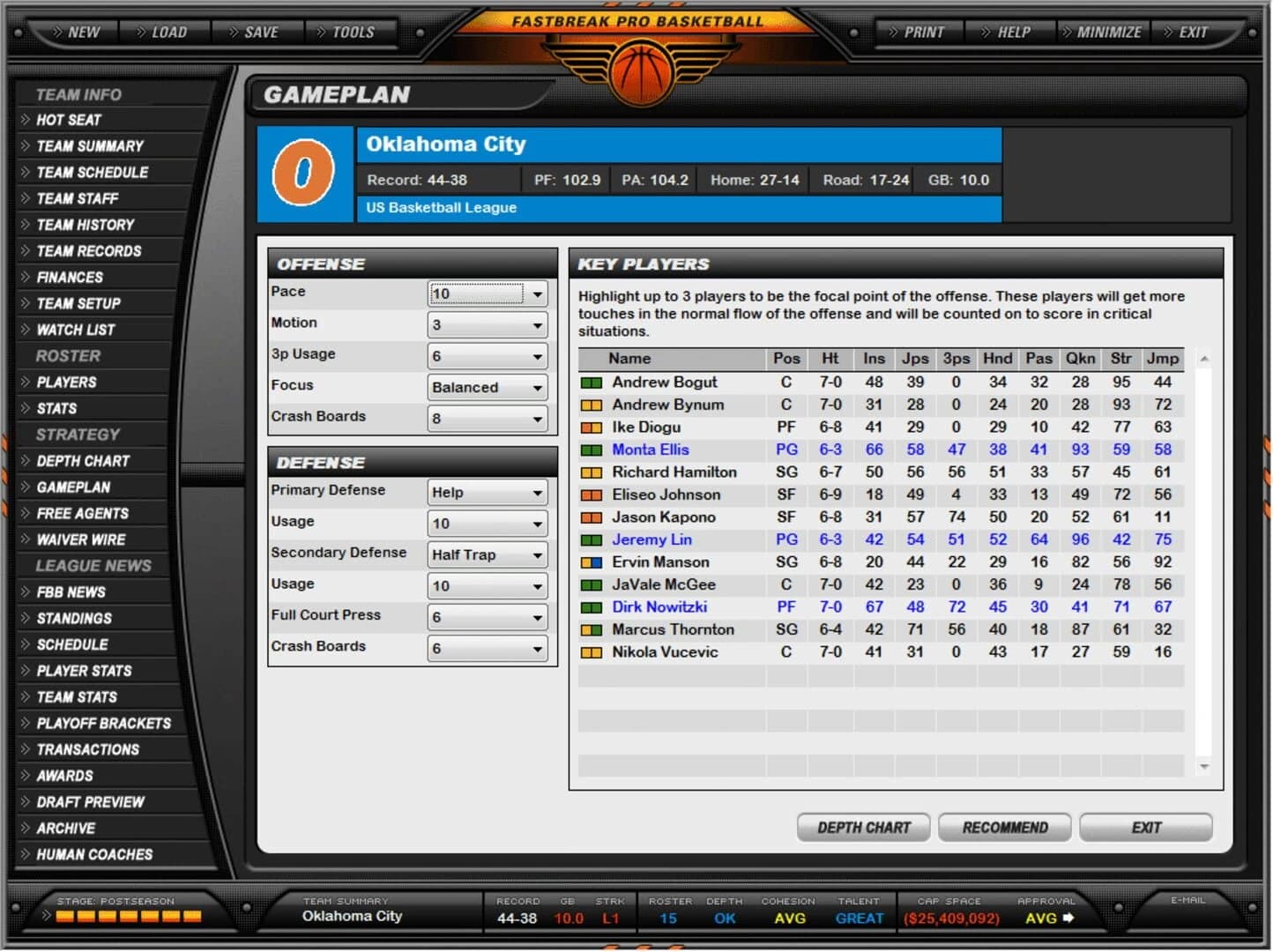 Fast Break Pro Basketball 3 screenshot 5