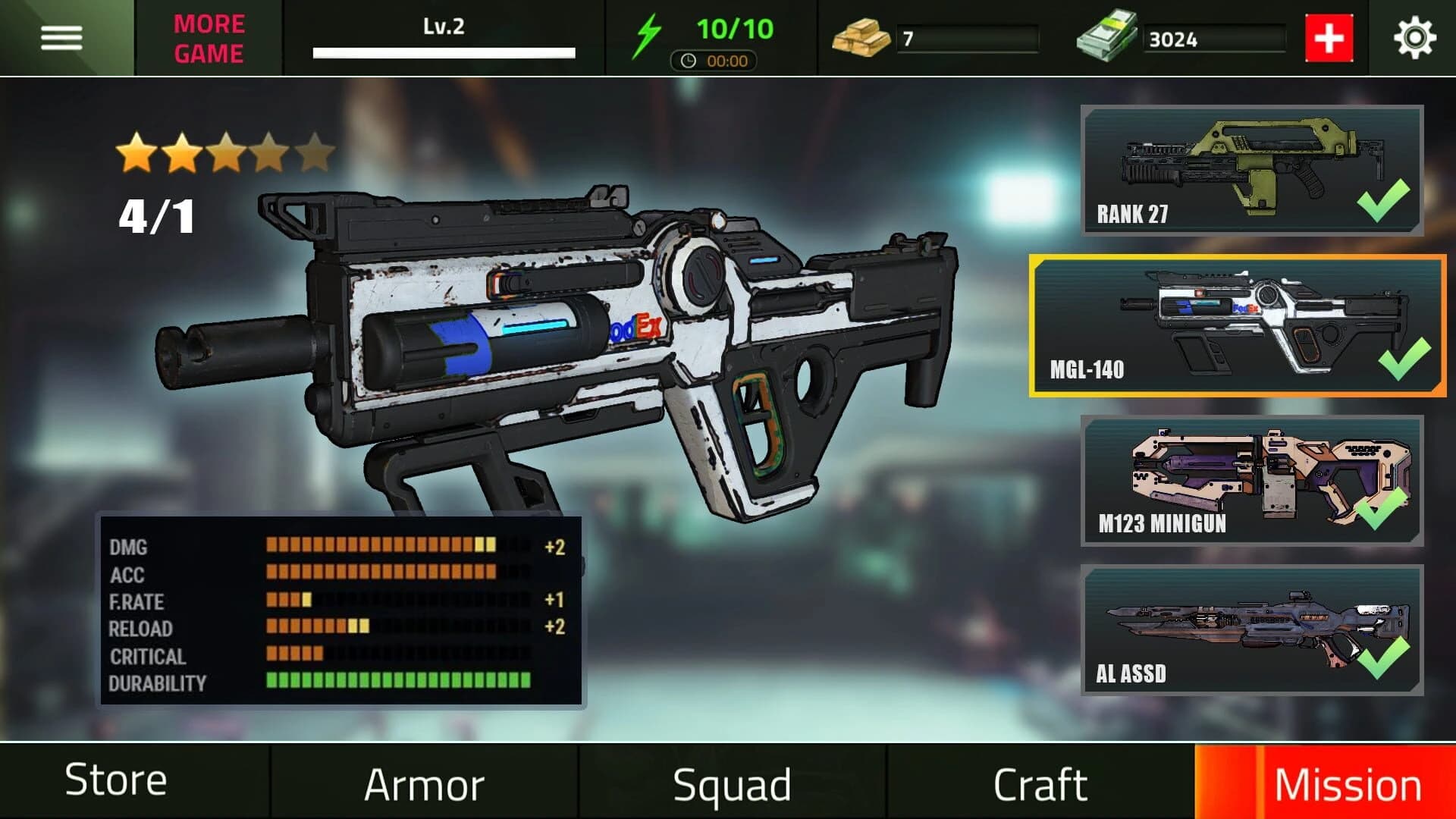 Fatal Bullet screenshot 2