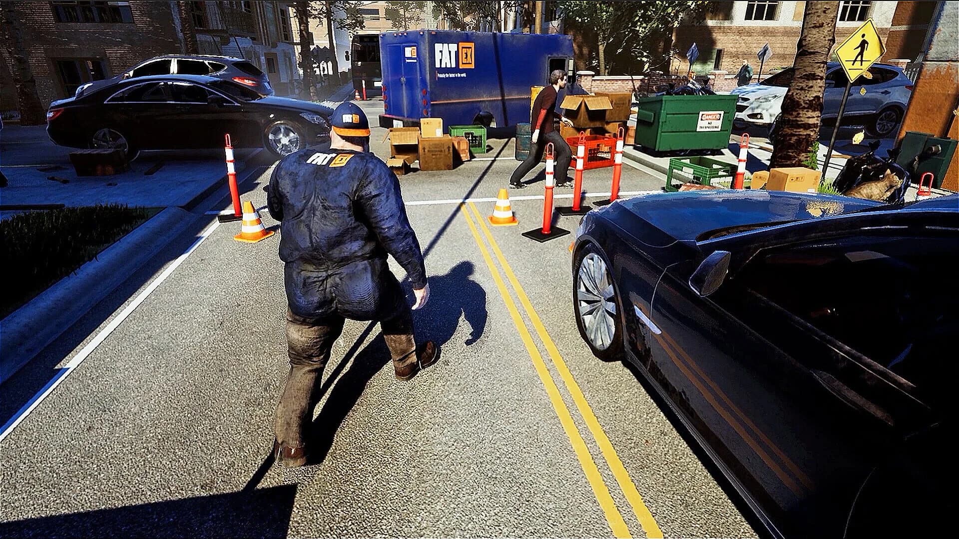 Fat[EX] Courier Simulator screenshot 3