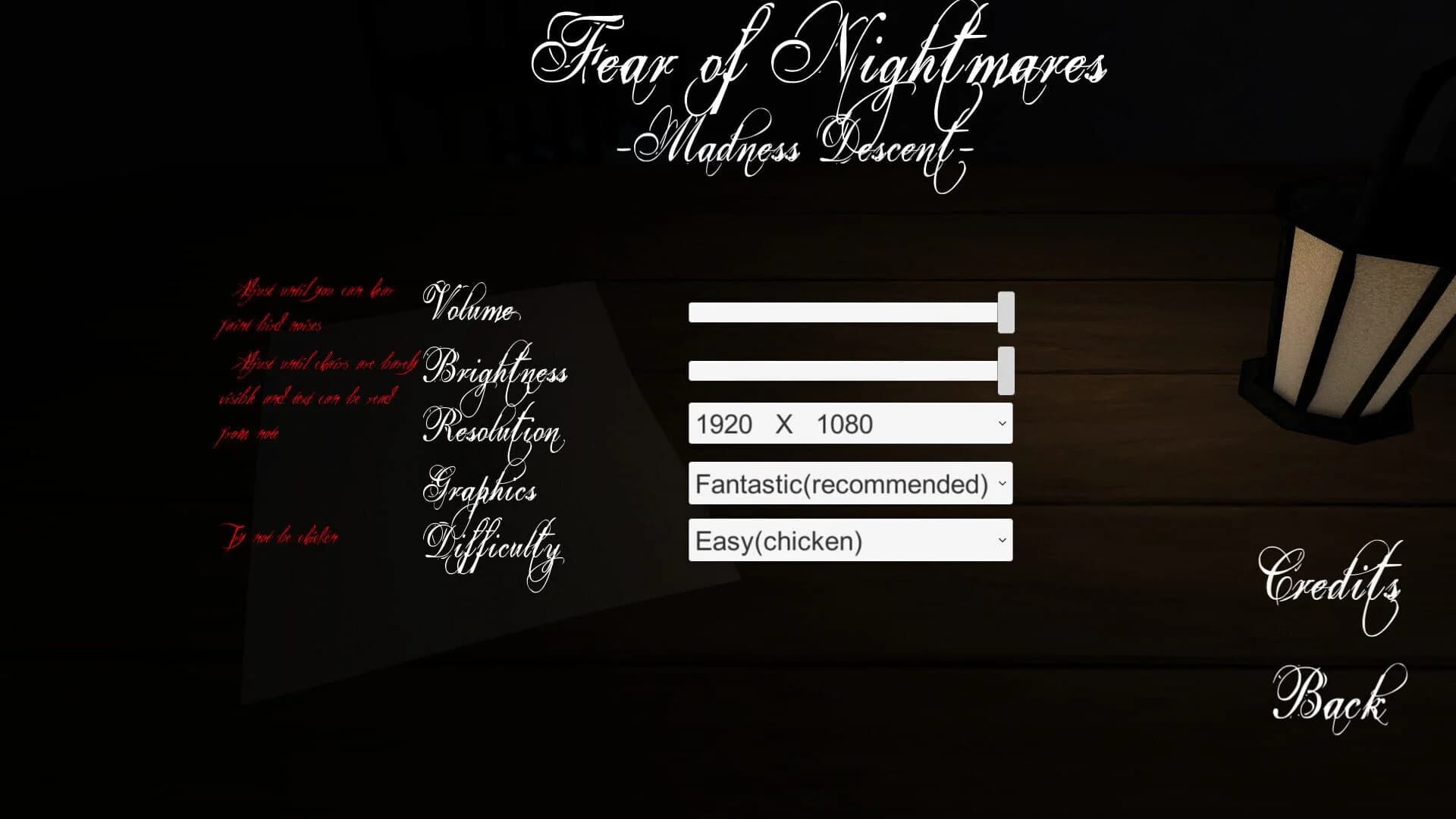 Fear of Nightmares: Madness Descent screenshot 3