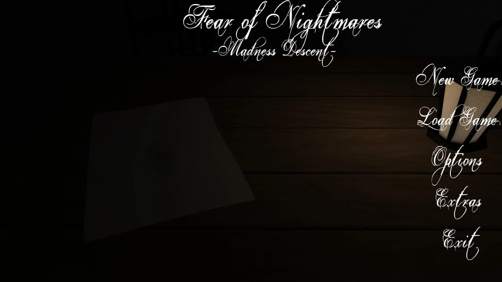 Fear of Nightmares: Madness Descent screenshot 1