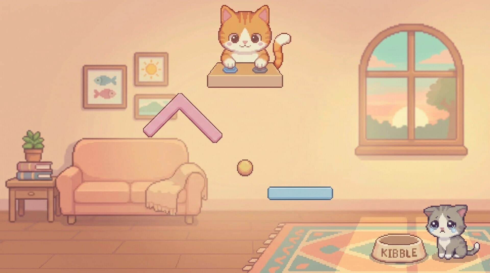 Feed the Cat: Gravity Puzzle screenshot 1