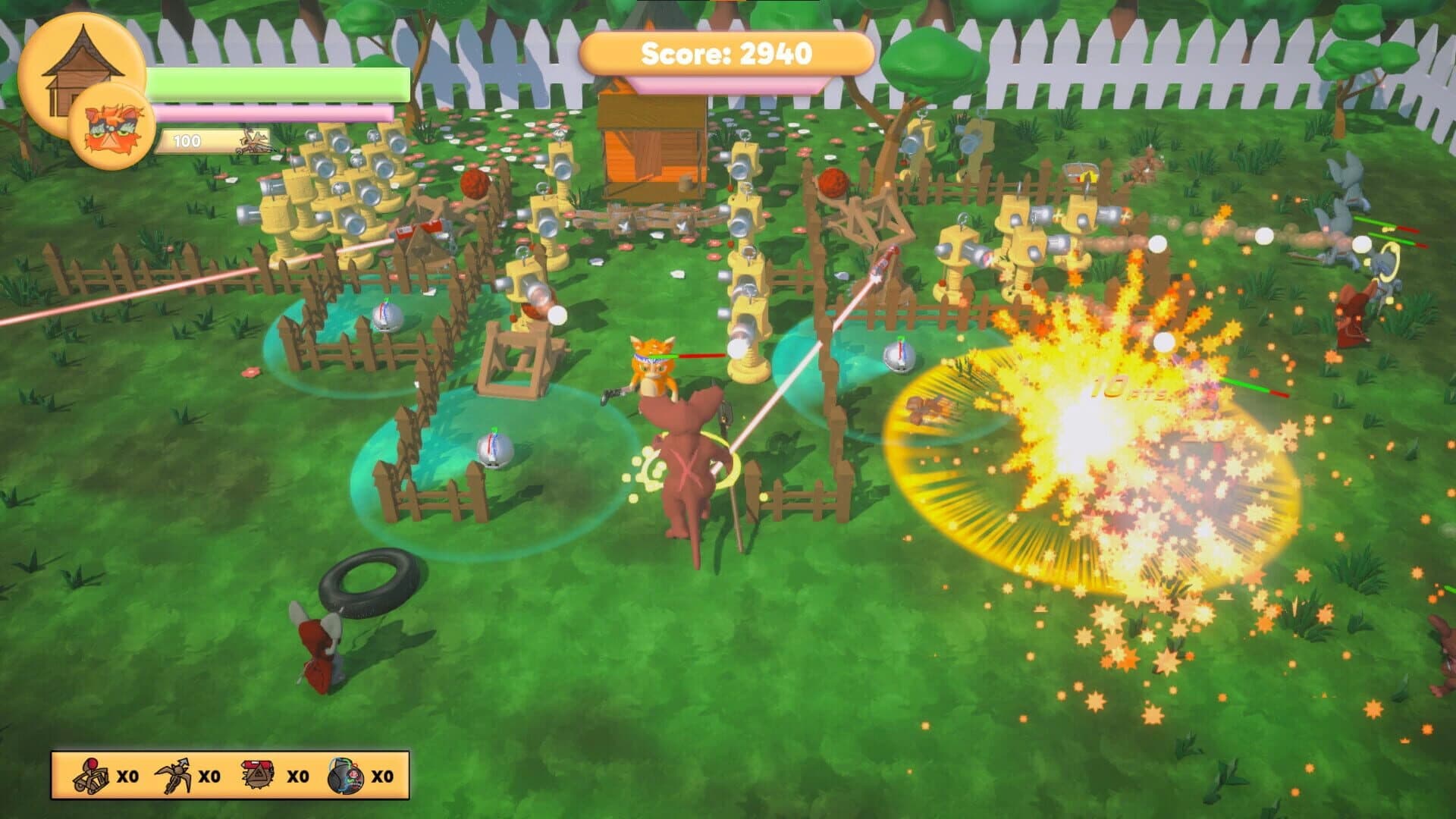 Feline Fortress screenshot 1