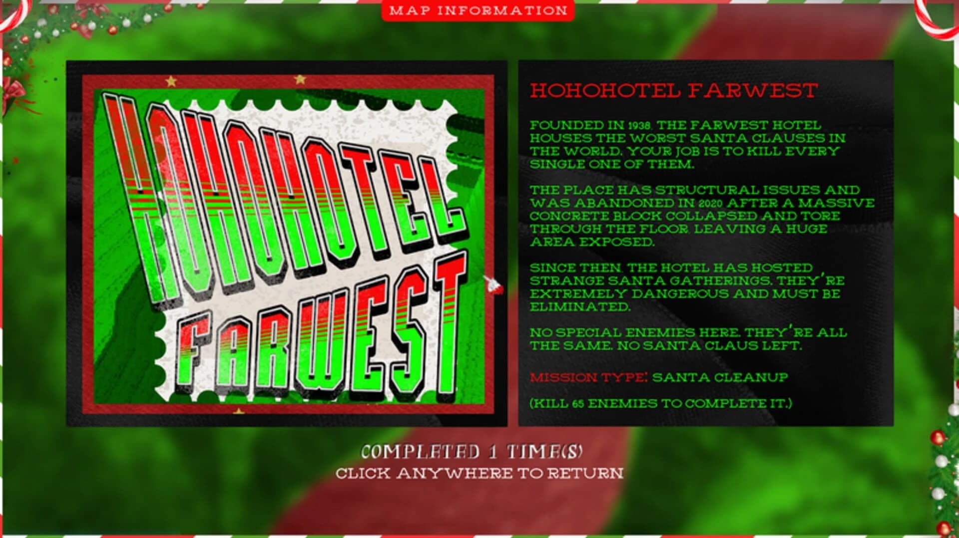 Festive Themed Santa Killer Simulator screenshot 1