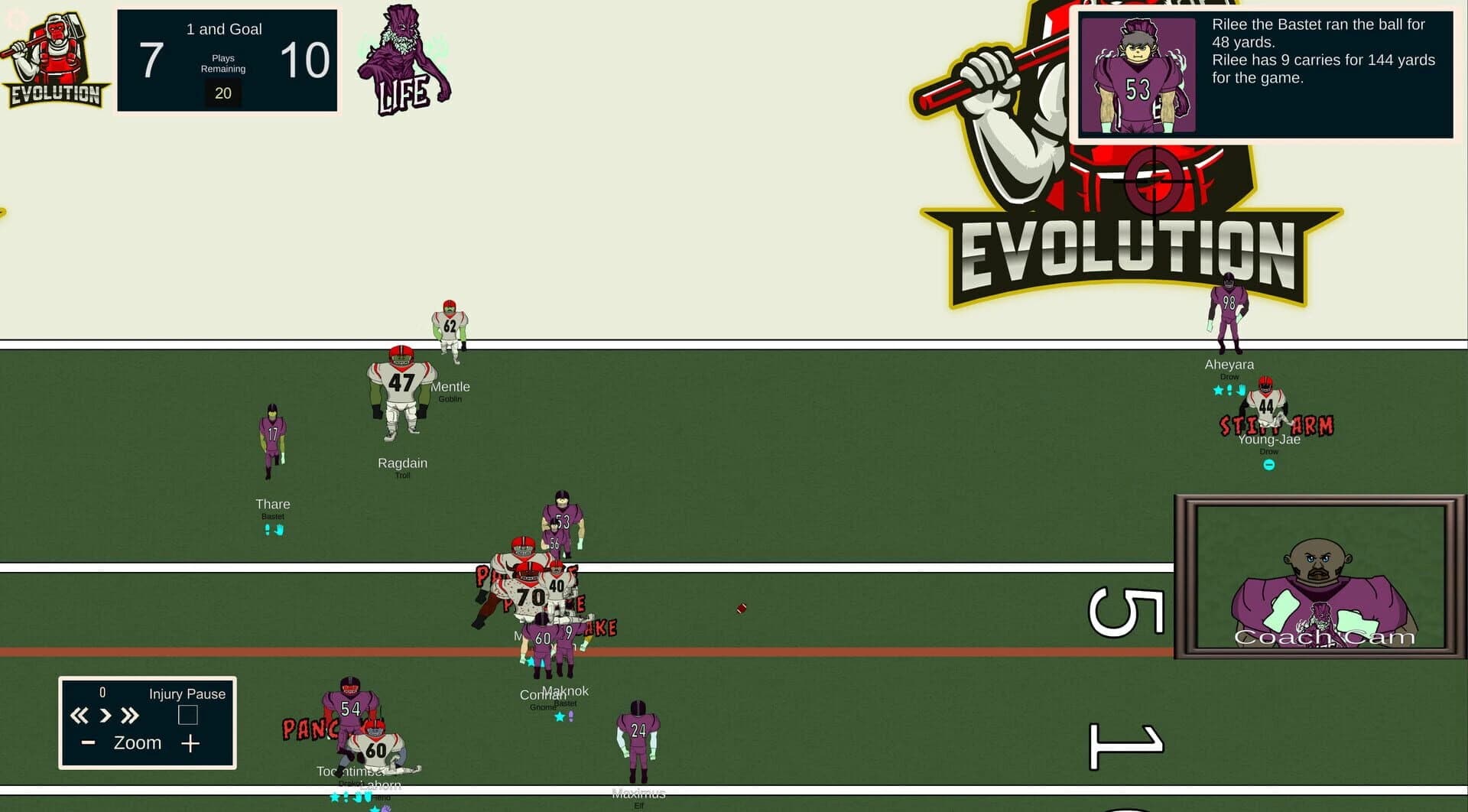 FFFL: Brutalball Manager screenshot 4