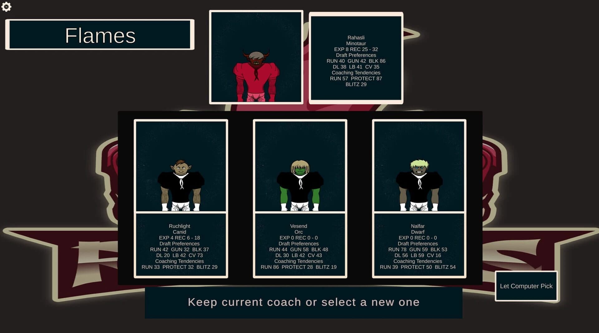 FFFL: Brutalball Manager screenshot 2