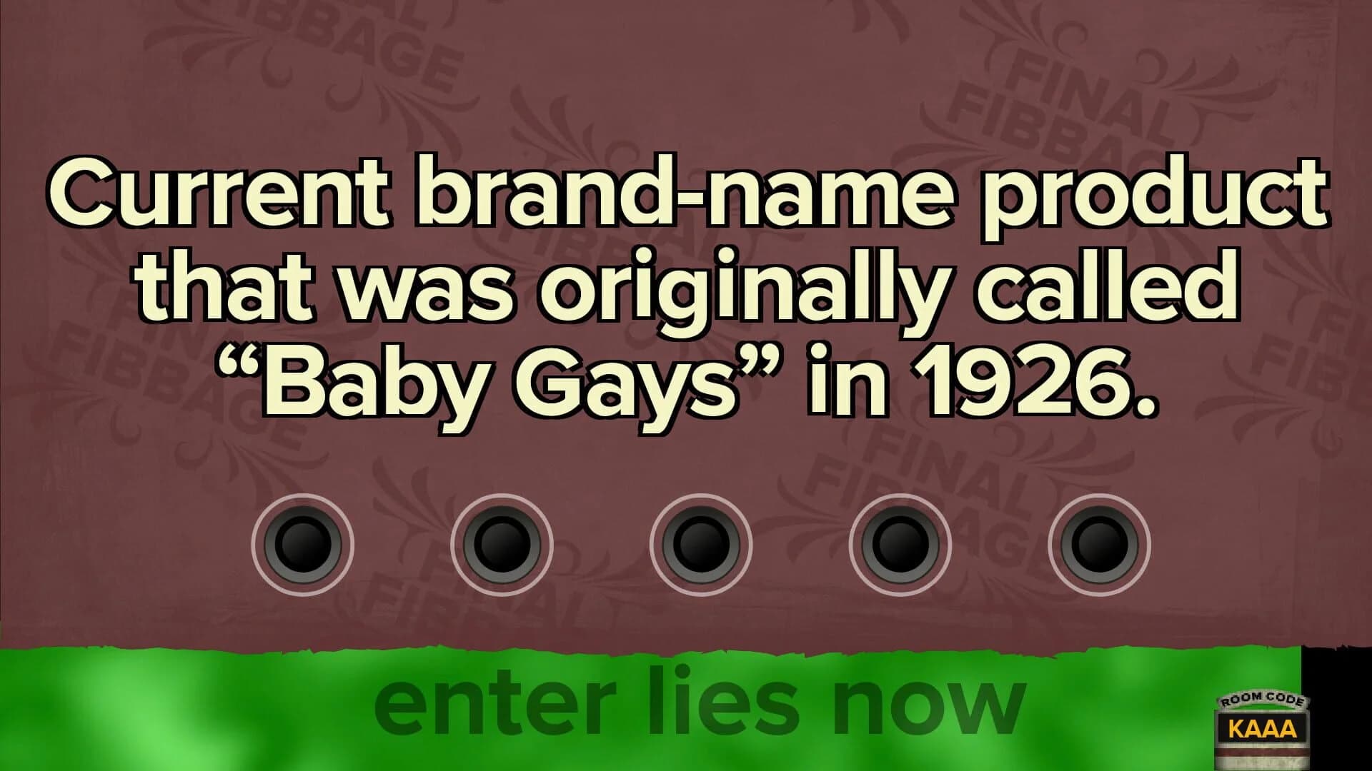 Fibbage XL screenshot 3