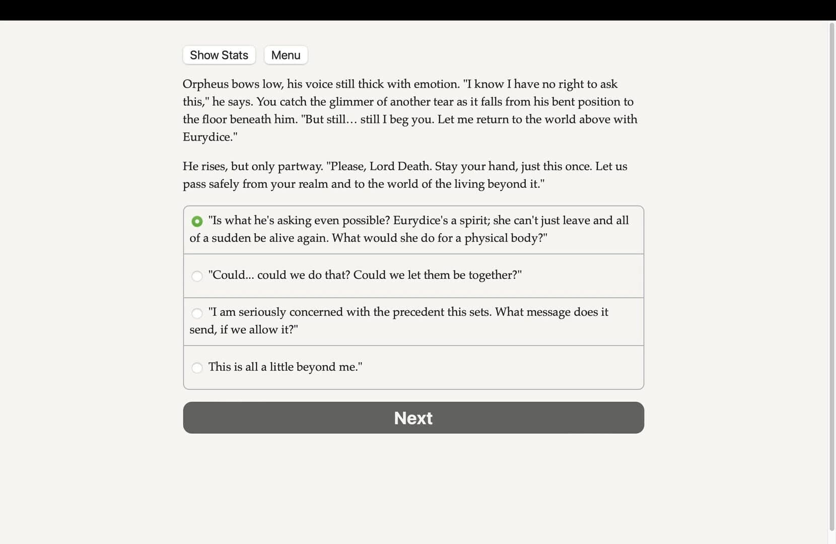 Fields of Asphodel screenshot 1