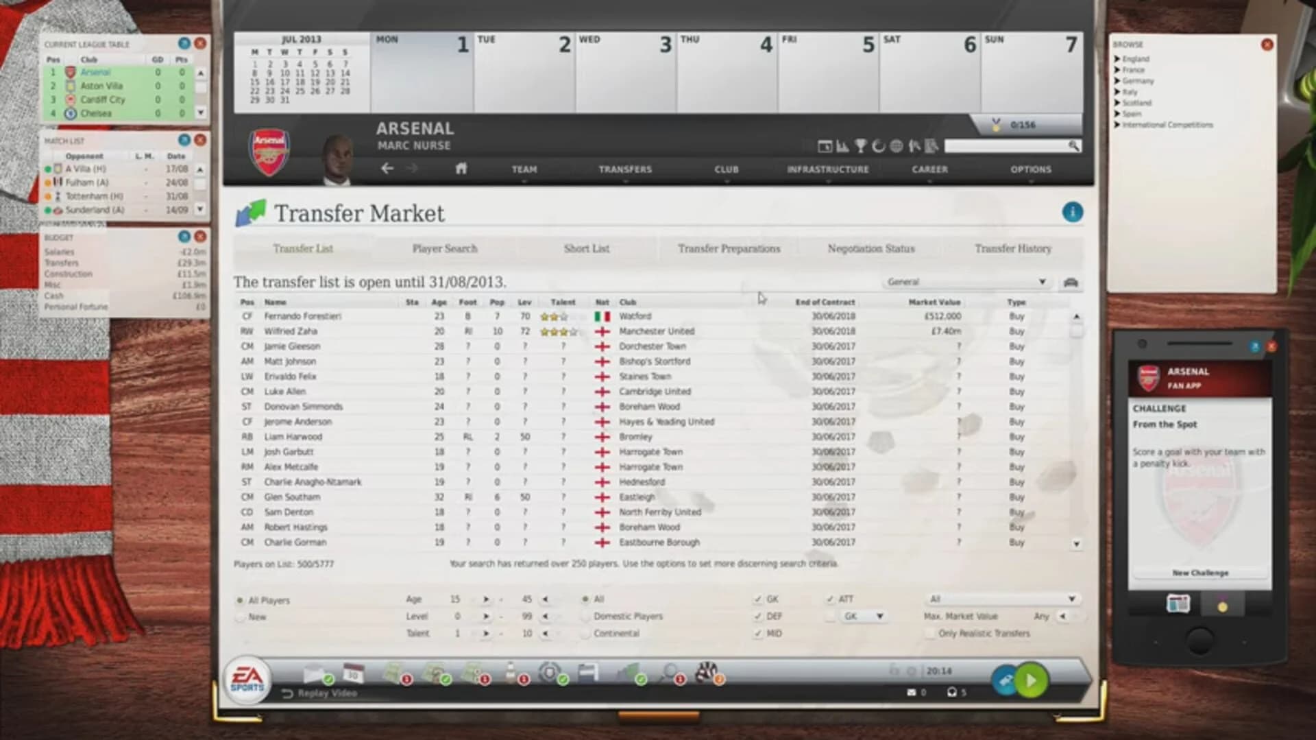 FIFA Manager 14 screenshot 2