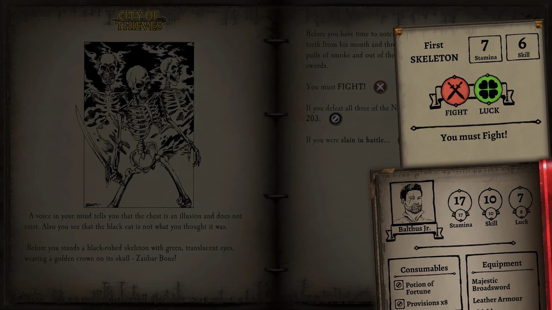 Fighting Fantasy Classics screenshot 1