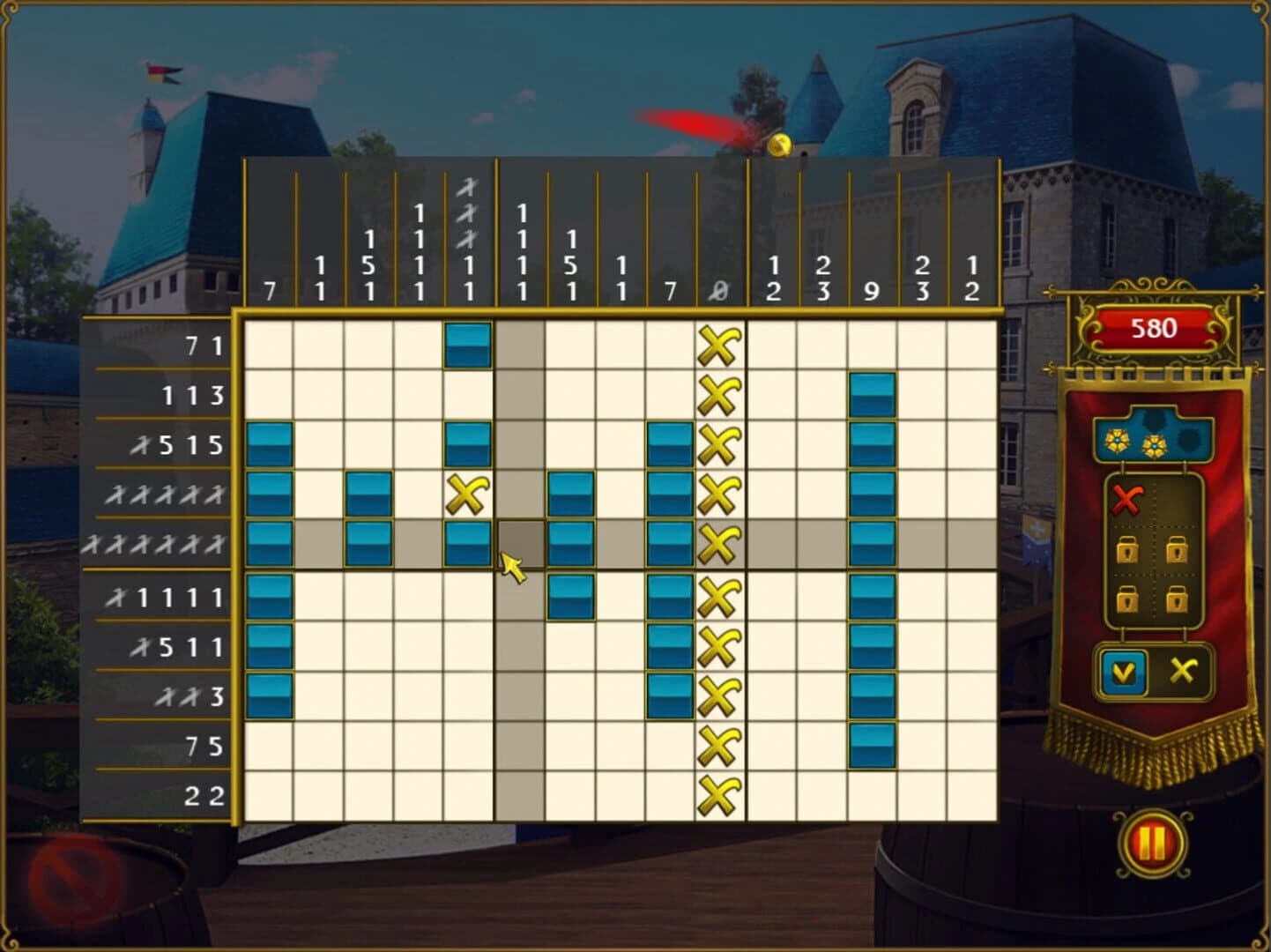 Fill and Cross Royal Riddles screenshot 3