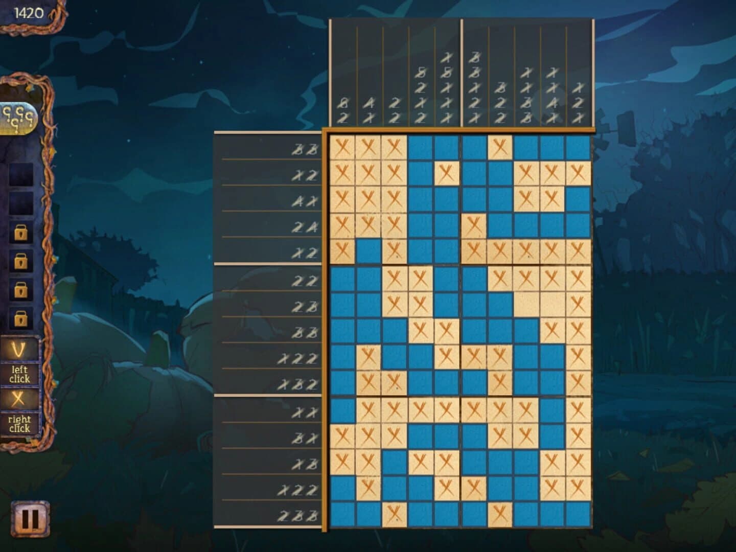 Fill and Cross: Trick or Treat 3! screenshot 4