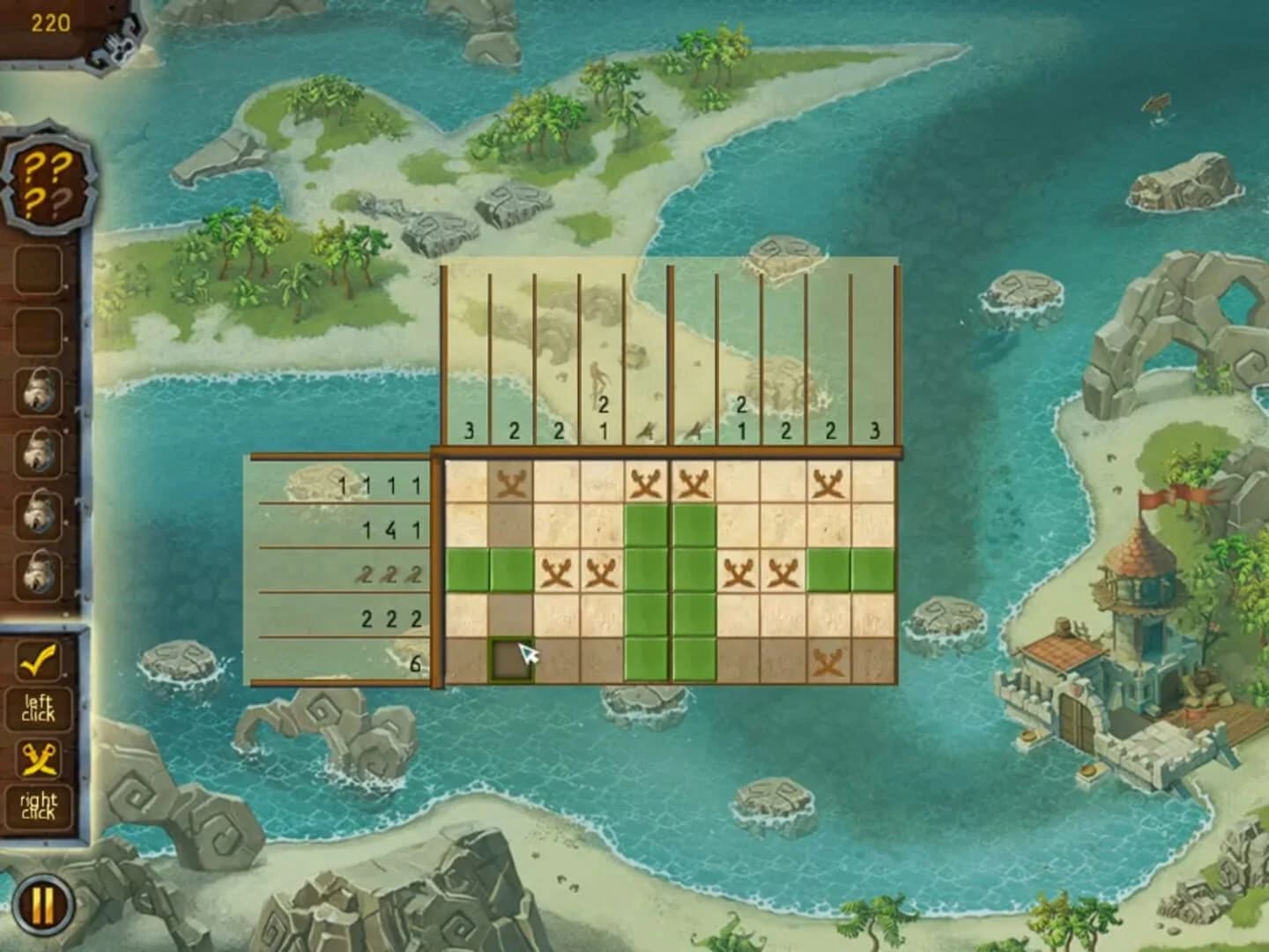 Fill & Cross: Pirate Riddles 2 screenshot 2