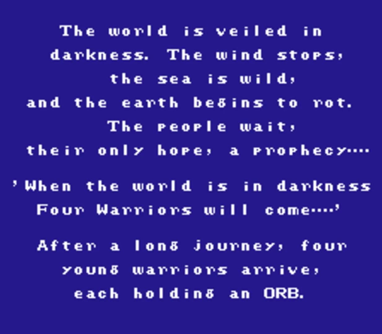 Final Fantasy screenshot 1