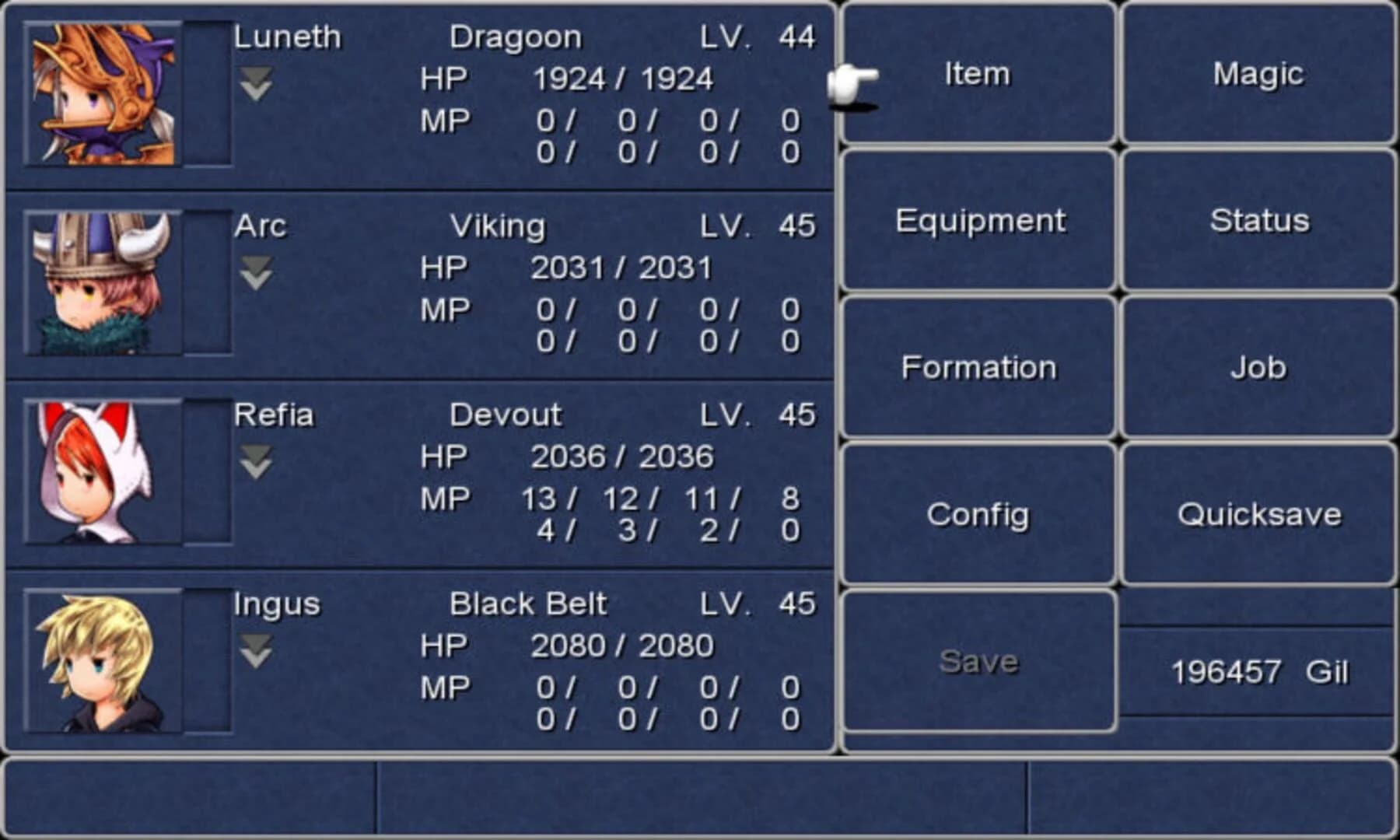 Final Fantasy III screenshot 2